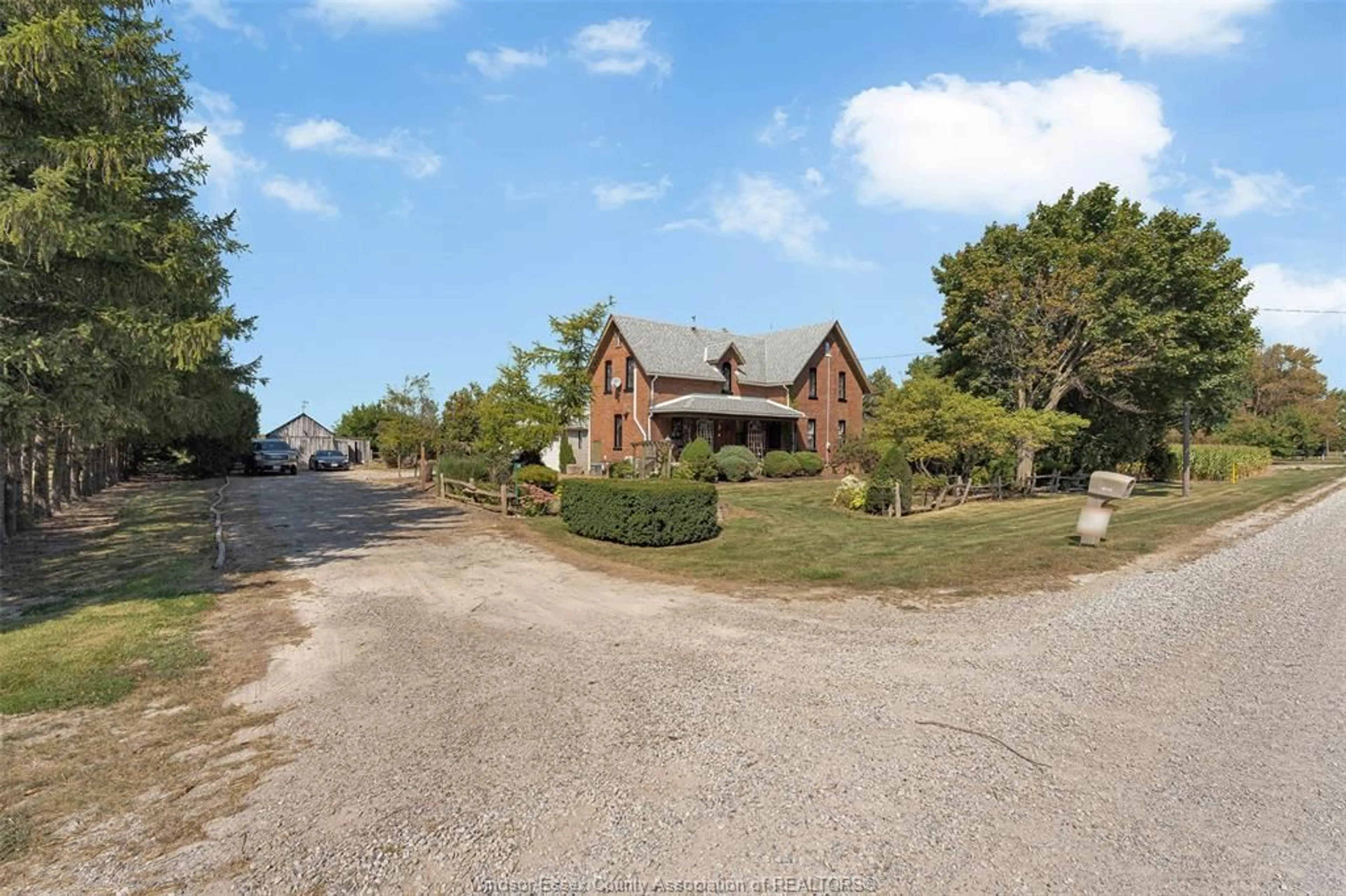 A pic from outside/outdoor area/front of a property/back of a property/a pic from drone, street for 6549 PAIN COURT Line, Chatham-Kent Ontario N0P 1Z0