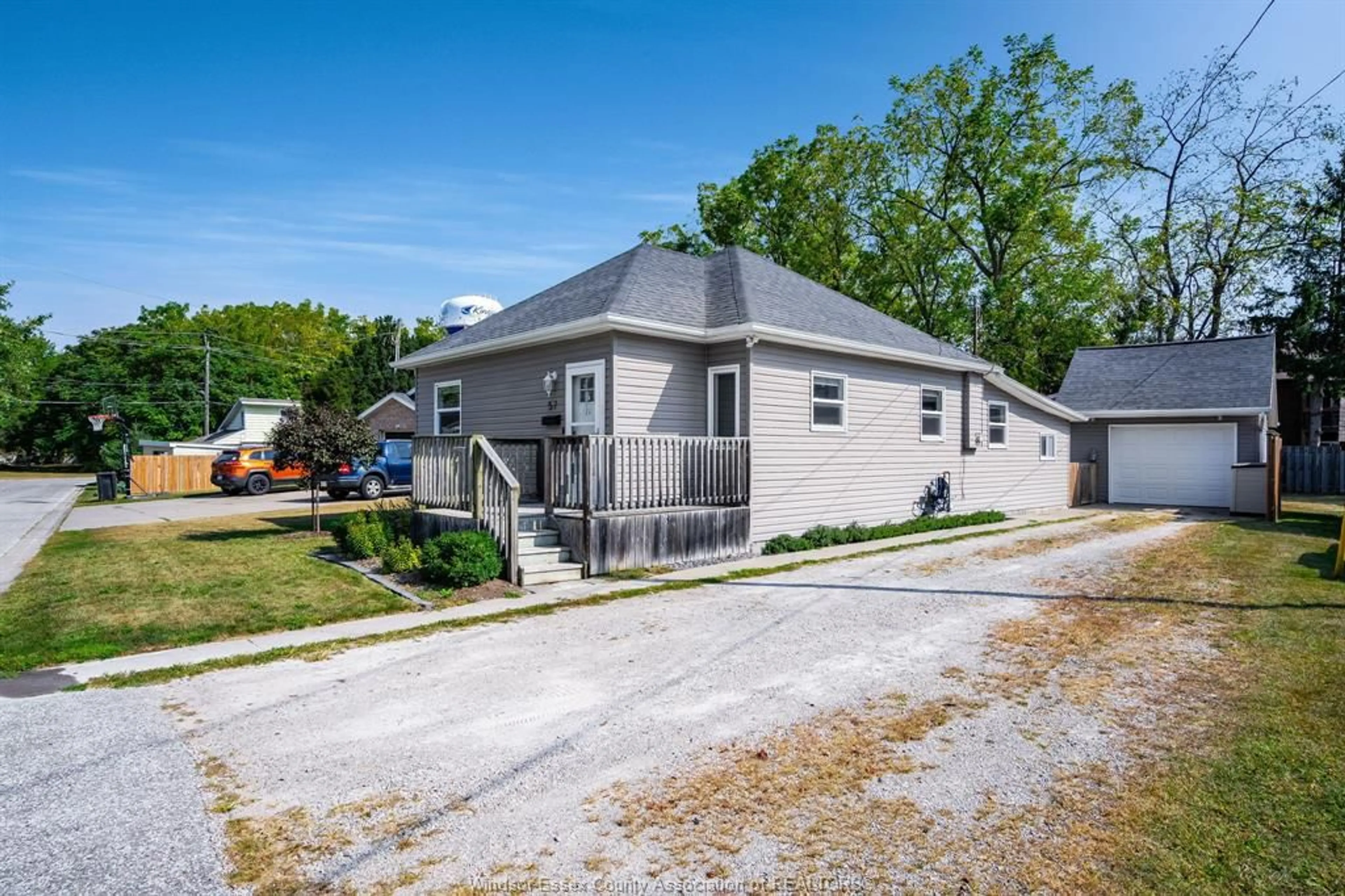 Home with vinyl exterior material, street for 57 Watermill St, Kingsville Ontario N9Y 1E8