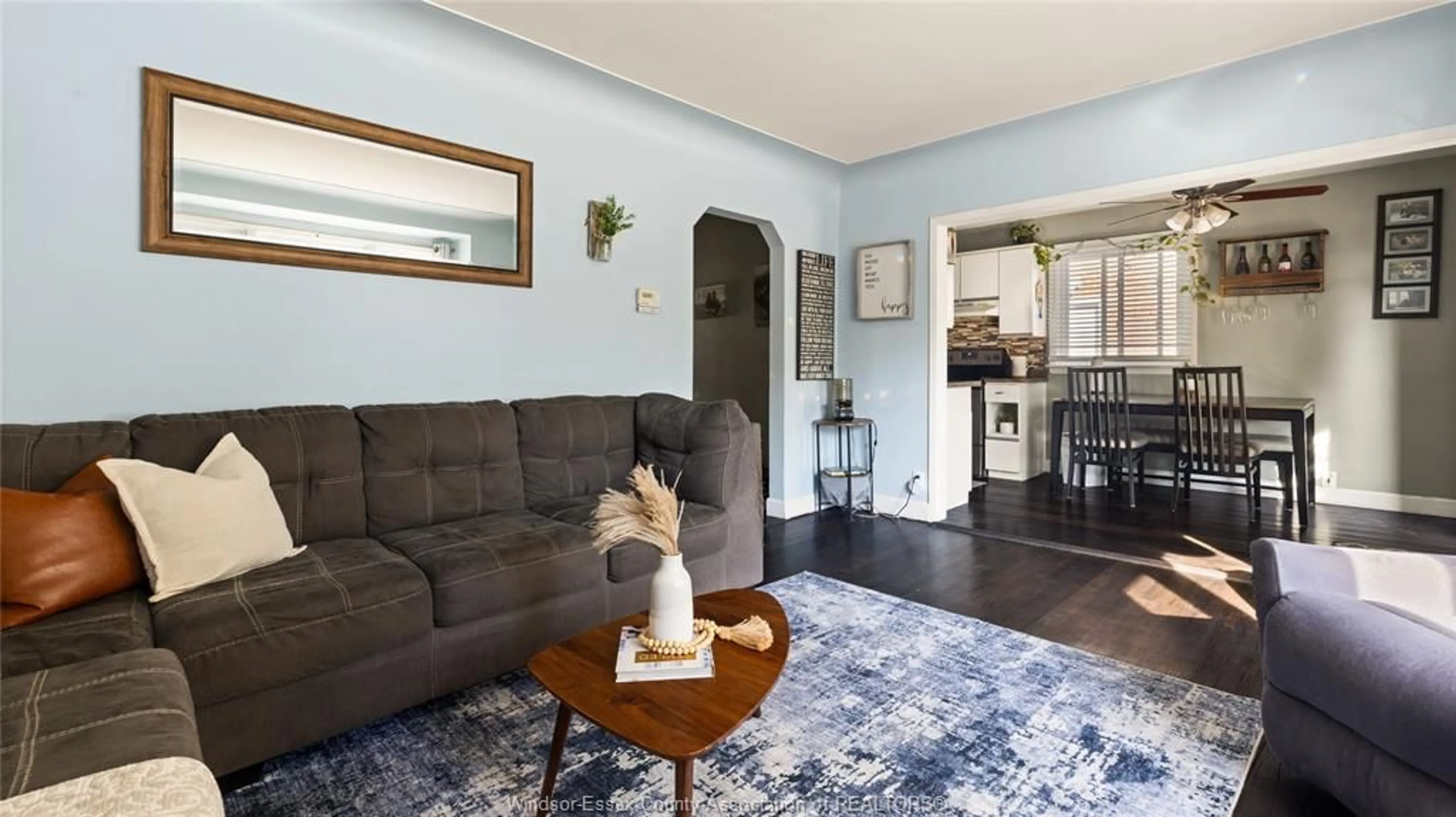 Living room with furniture, unknown for 1039 VILLAIRE, Windsor Ontario N8S 2J7