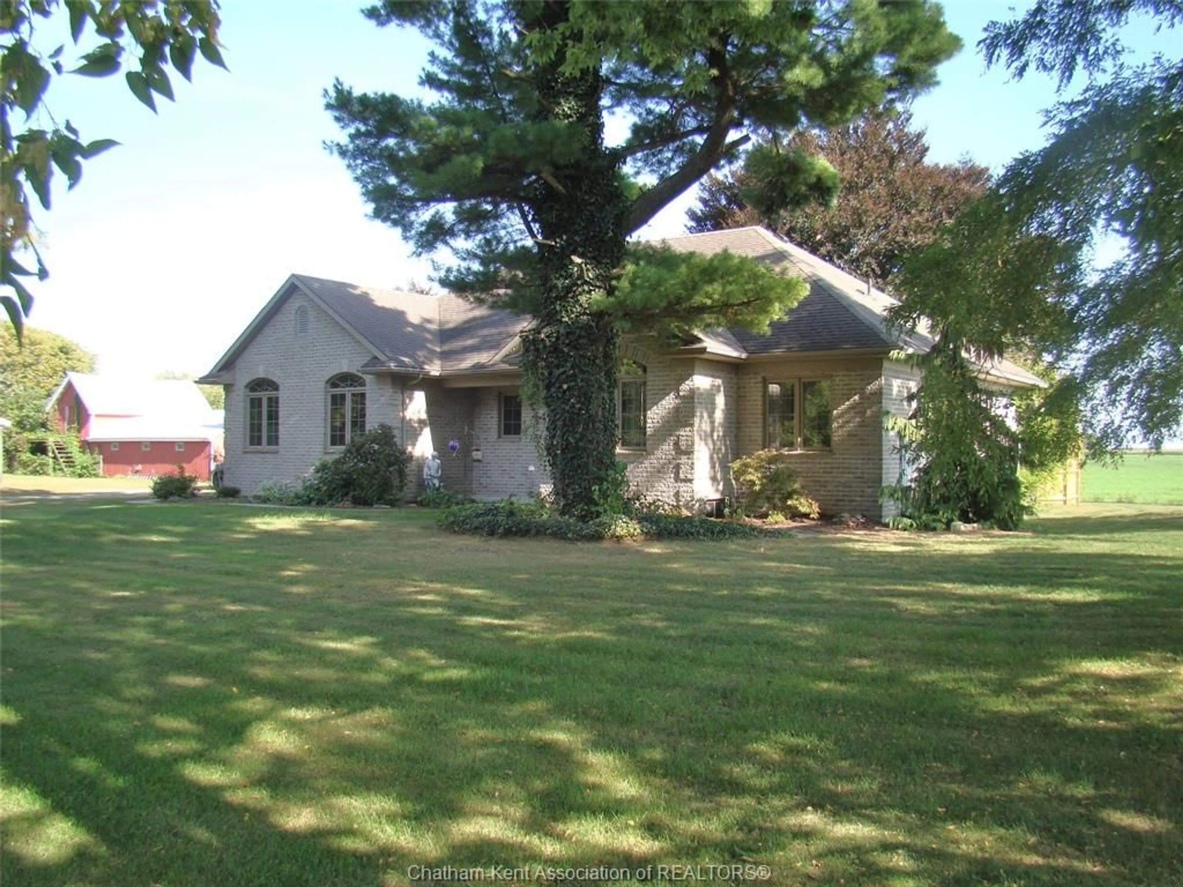 A pic from outside/outdoor area/front of a property/back of a property/a pic from drone, street for 13120 MAGNAVILLA Line, Chatham-Kent Ontario N0P 2K0