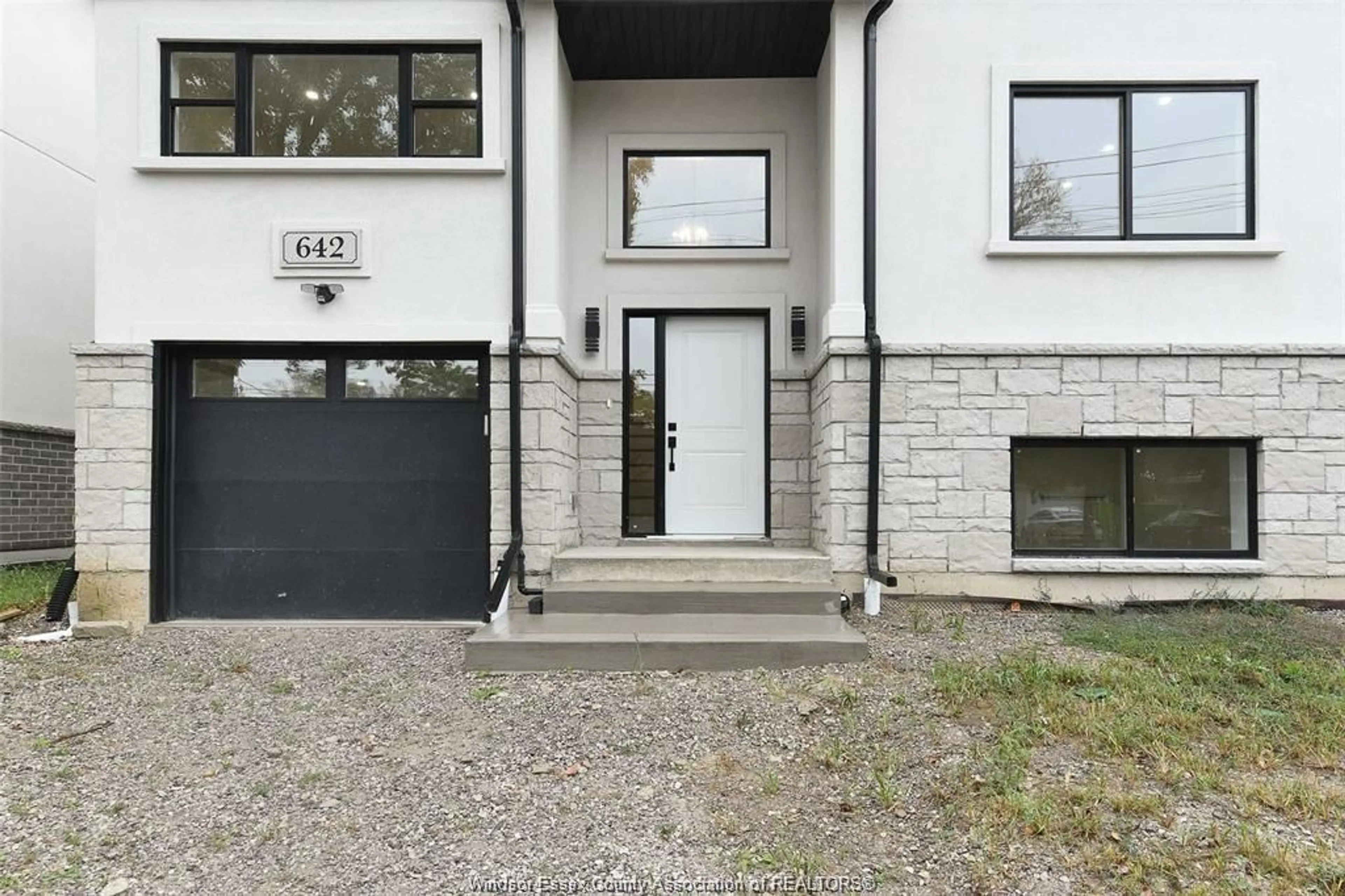 Home with brick exterior material, street for 642 Grand Marais, Windsor Ontario N8X 3H5