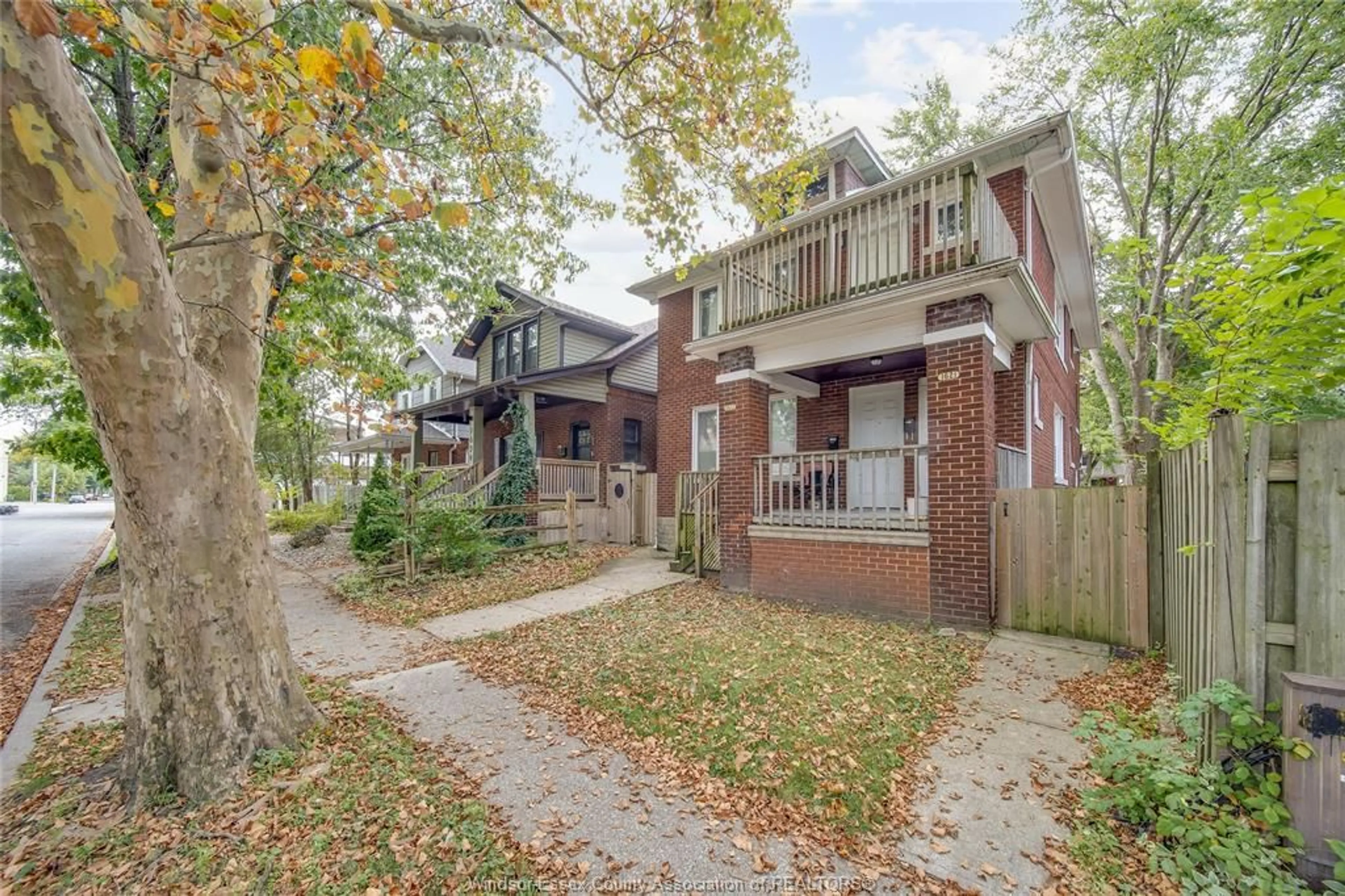 Home with brick exterior material, street for 1621-1623 CHURCH, Windsor Ontario N8X 1V6