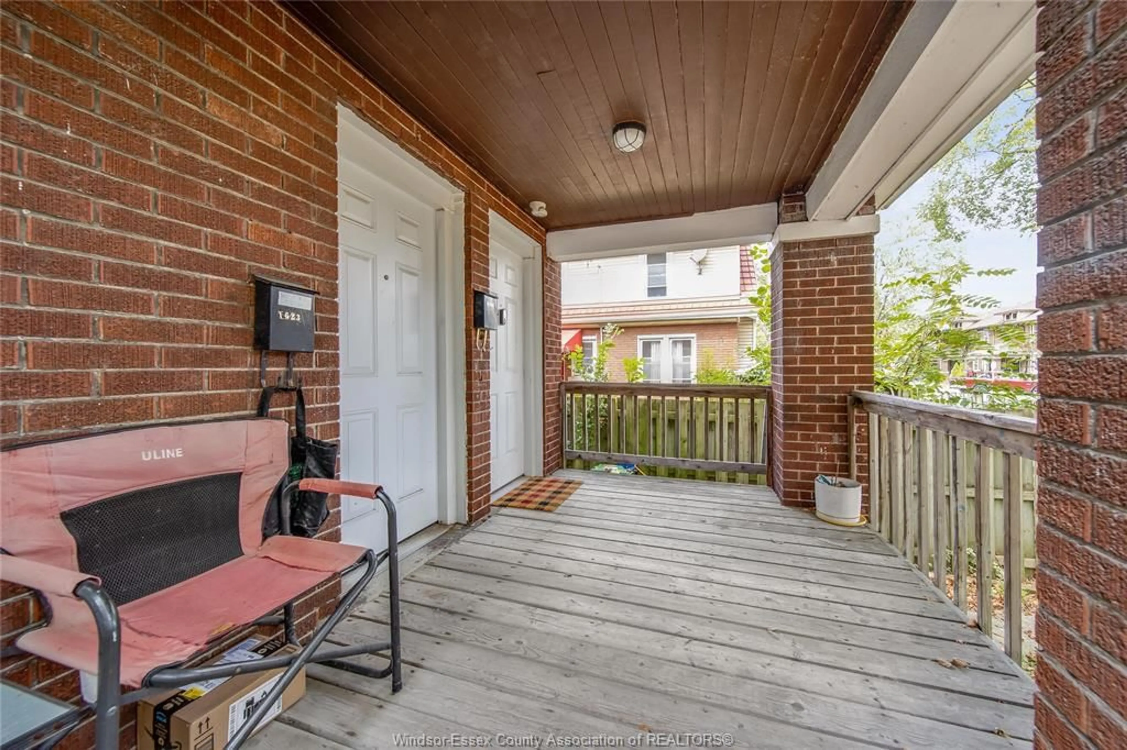 Patio, street for 1621-1623 CHURCH, Windsor Ontario N8X 1V6