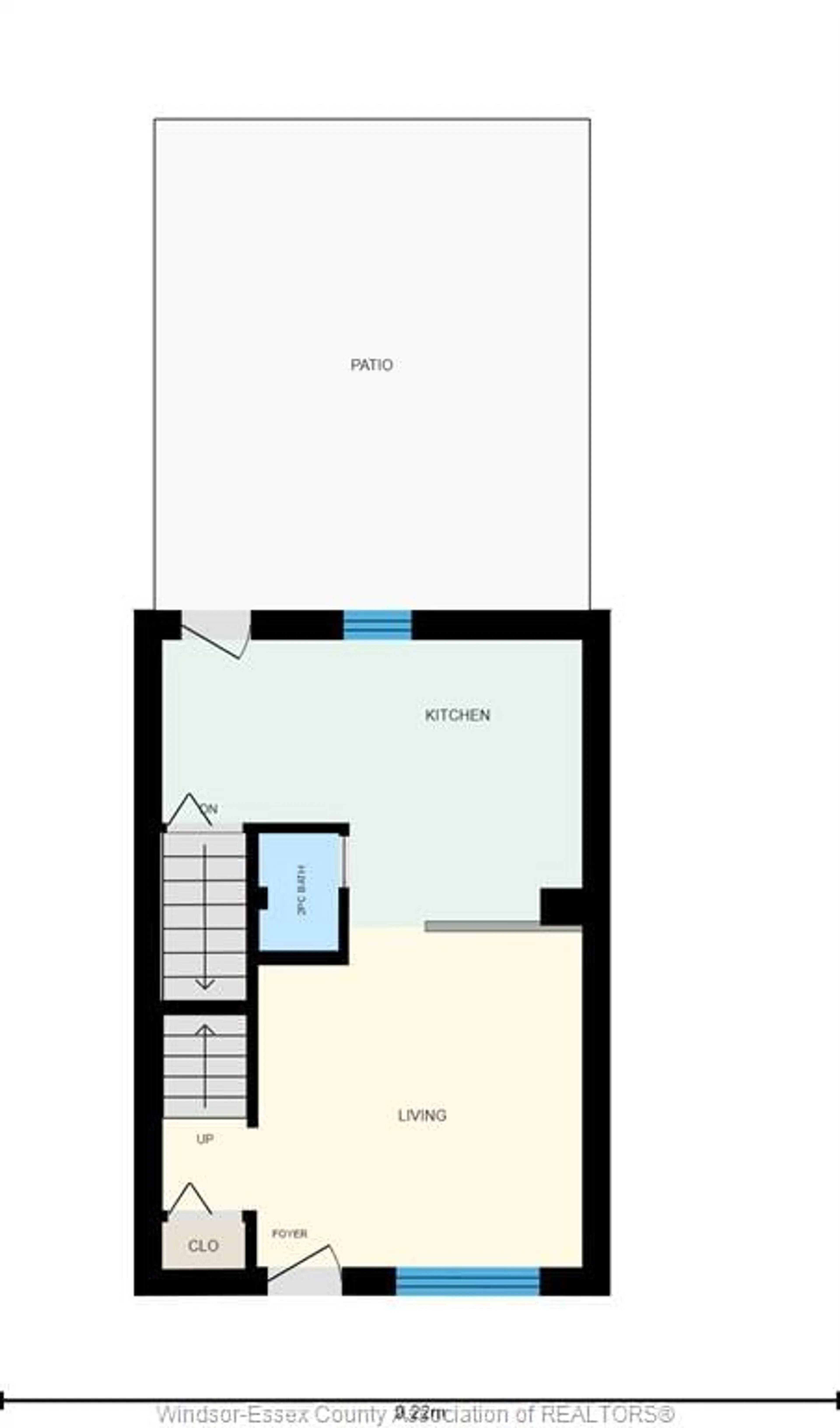 Floor plan for 294 VICTORIA St, Amherstburg Ontario N9V 2K5