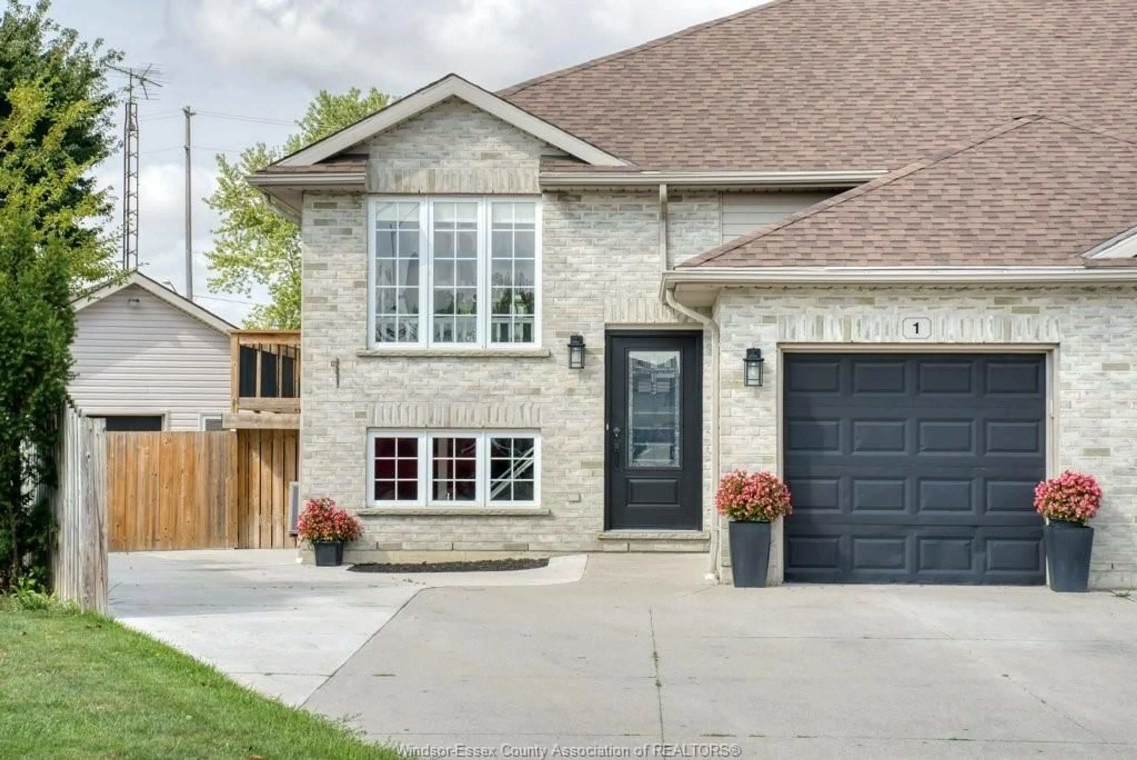 Home with brick exterior material, street for 1 REGAL Crt, Tilbury Ontario N0P 2L0
