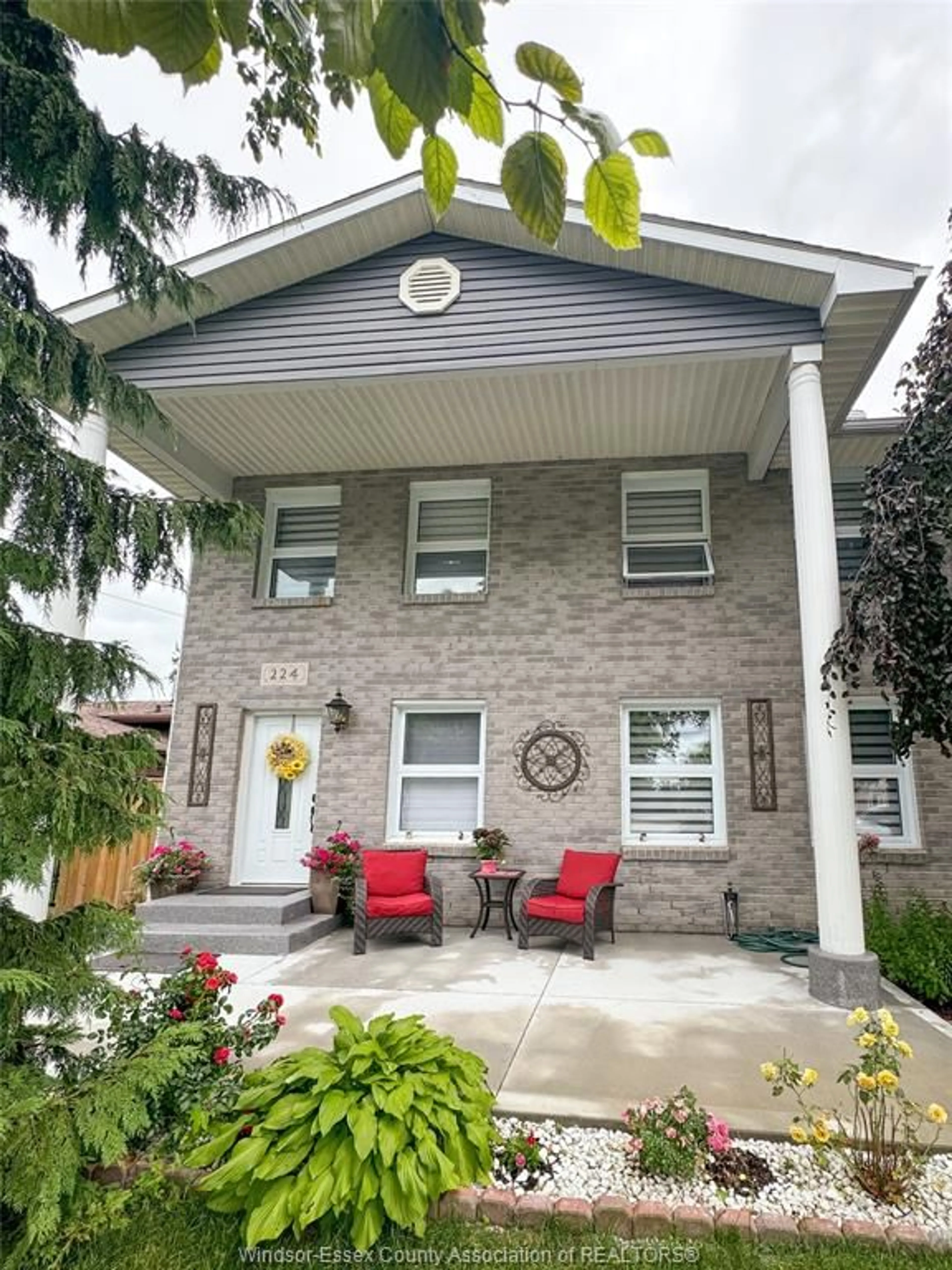 Home with brick exterior material, street for 224 CARUHEL, Lakeshore Ontario N0R 1C0