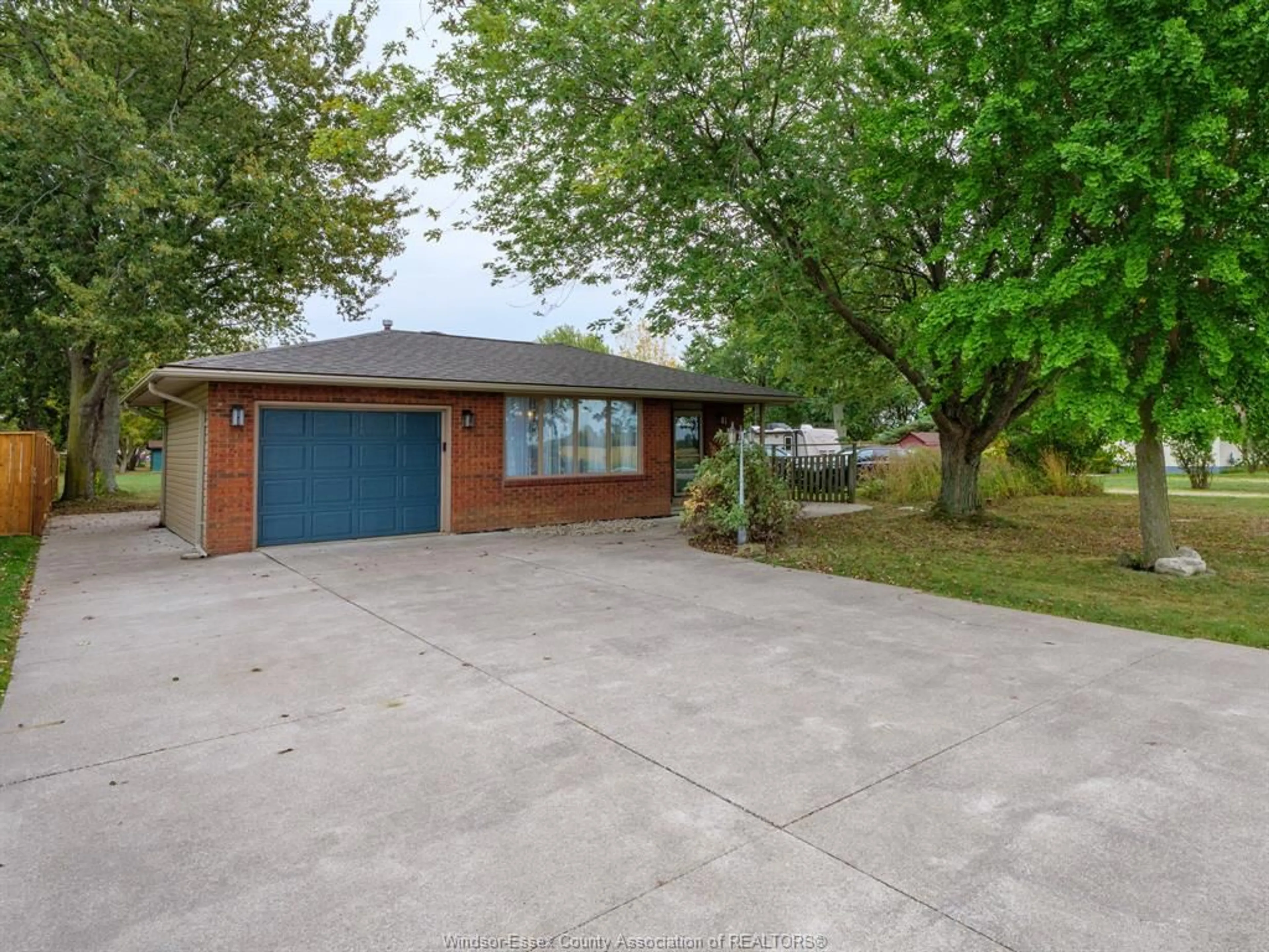 A pic from outside/outdoor area/front of a property/back of a property/a pic from drone, street for 234 RENAUD Line, Lakeshore Ontario N8L 0J7