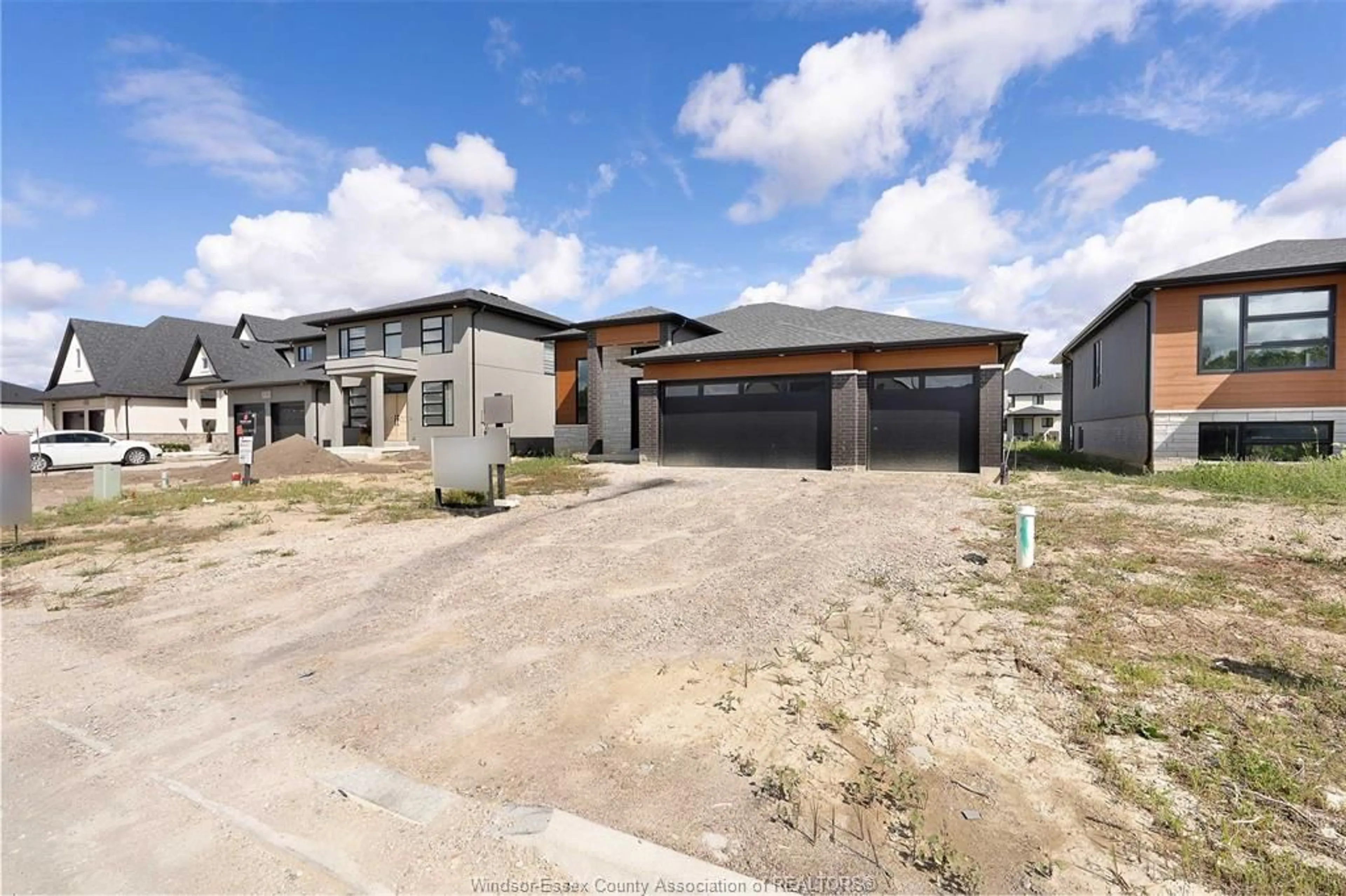 A pic from outside/outdoor area/front of a property/back of a property/a pic from drone, street for 8343 ANNIE, McGregor Ontario N0R 1J0