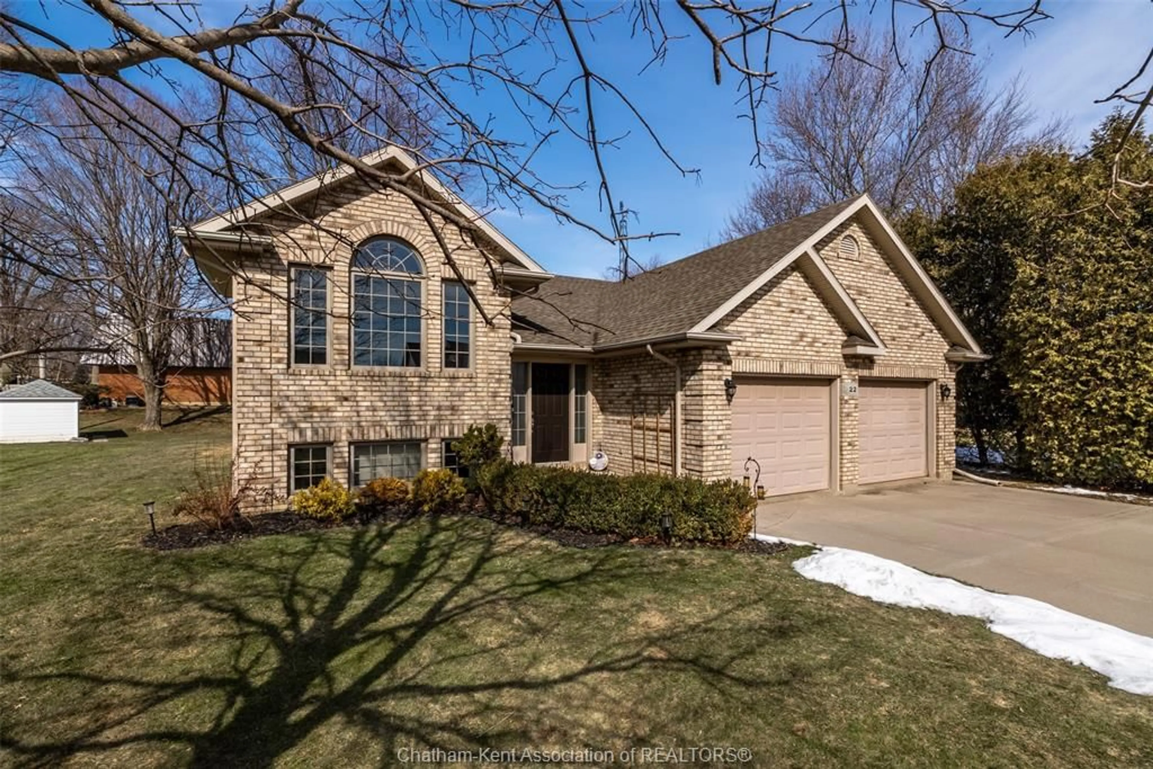 Home with brick exterior material, street for 22 MYRTLE St, Ridgetown Ontario N0P 2C0