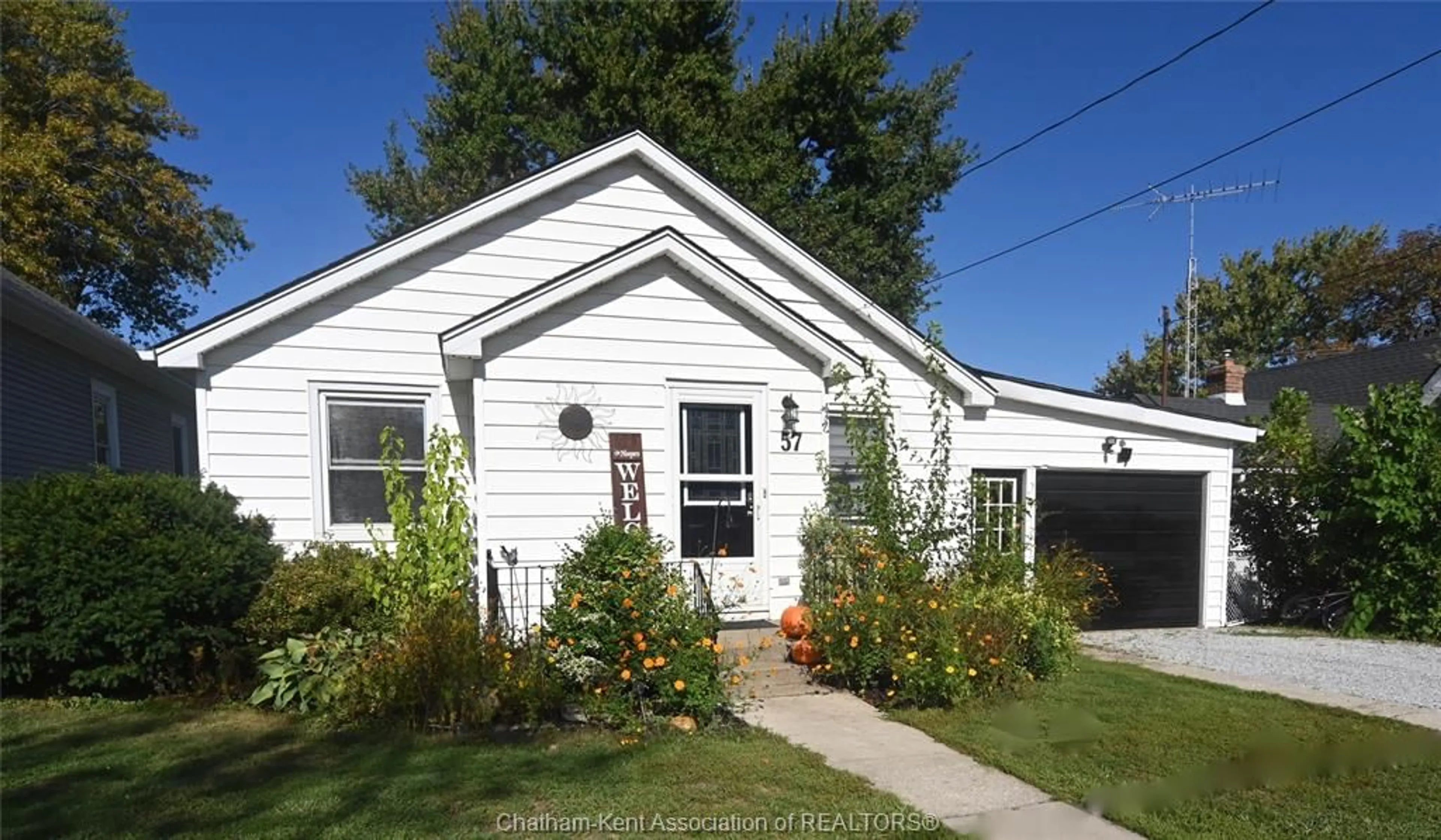 Home with vinyl exterior material, street for 57 Church St, Blenheim Ontario N0P 1A0