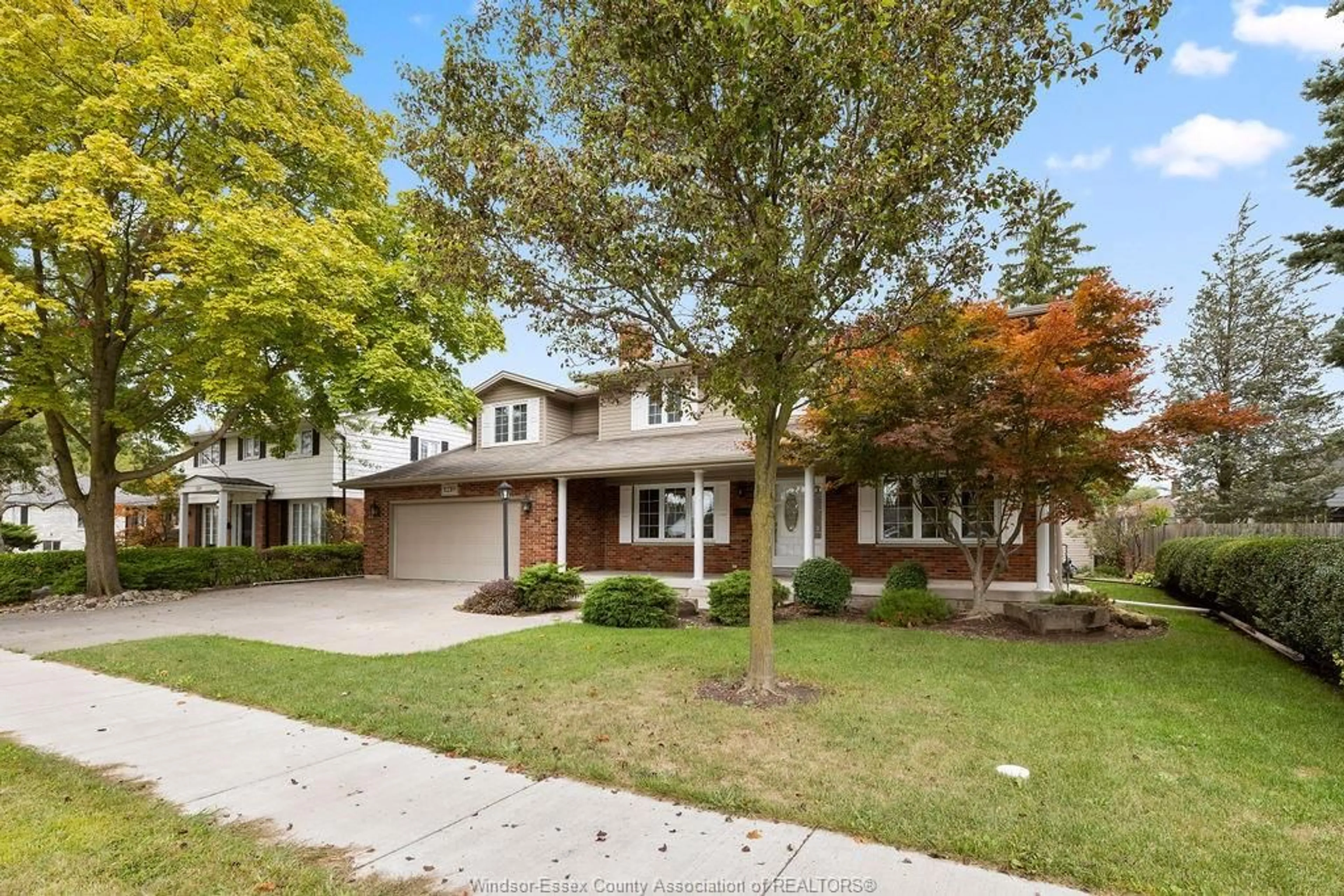 Home with brick exterior material, street for 1210 CABANA Rd, Windsor Ontario N9G 1B7