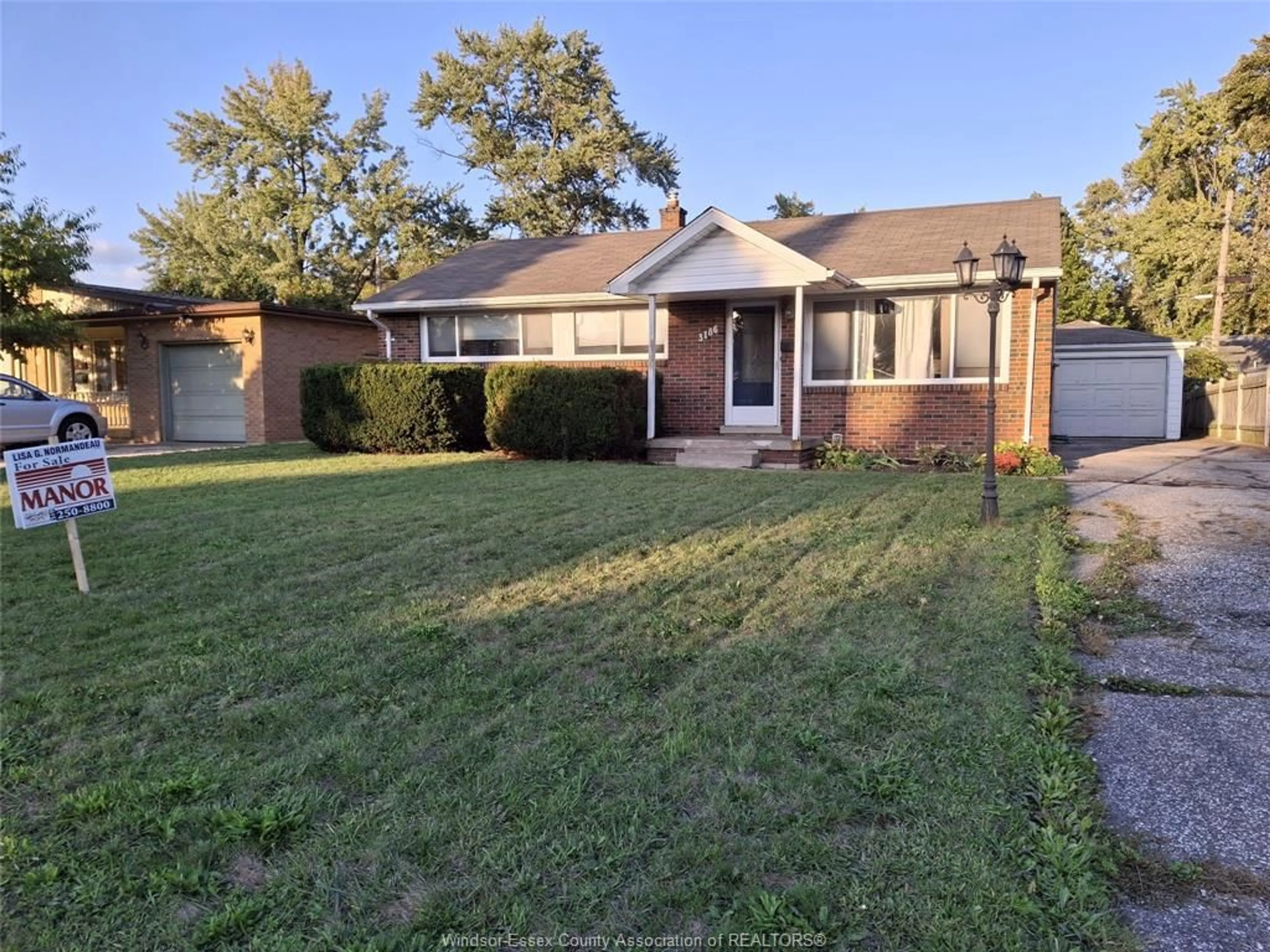Home with brick exterior material, street for 3186 MMARK Ave, Windsor Ontario N9E 2W8