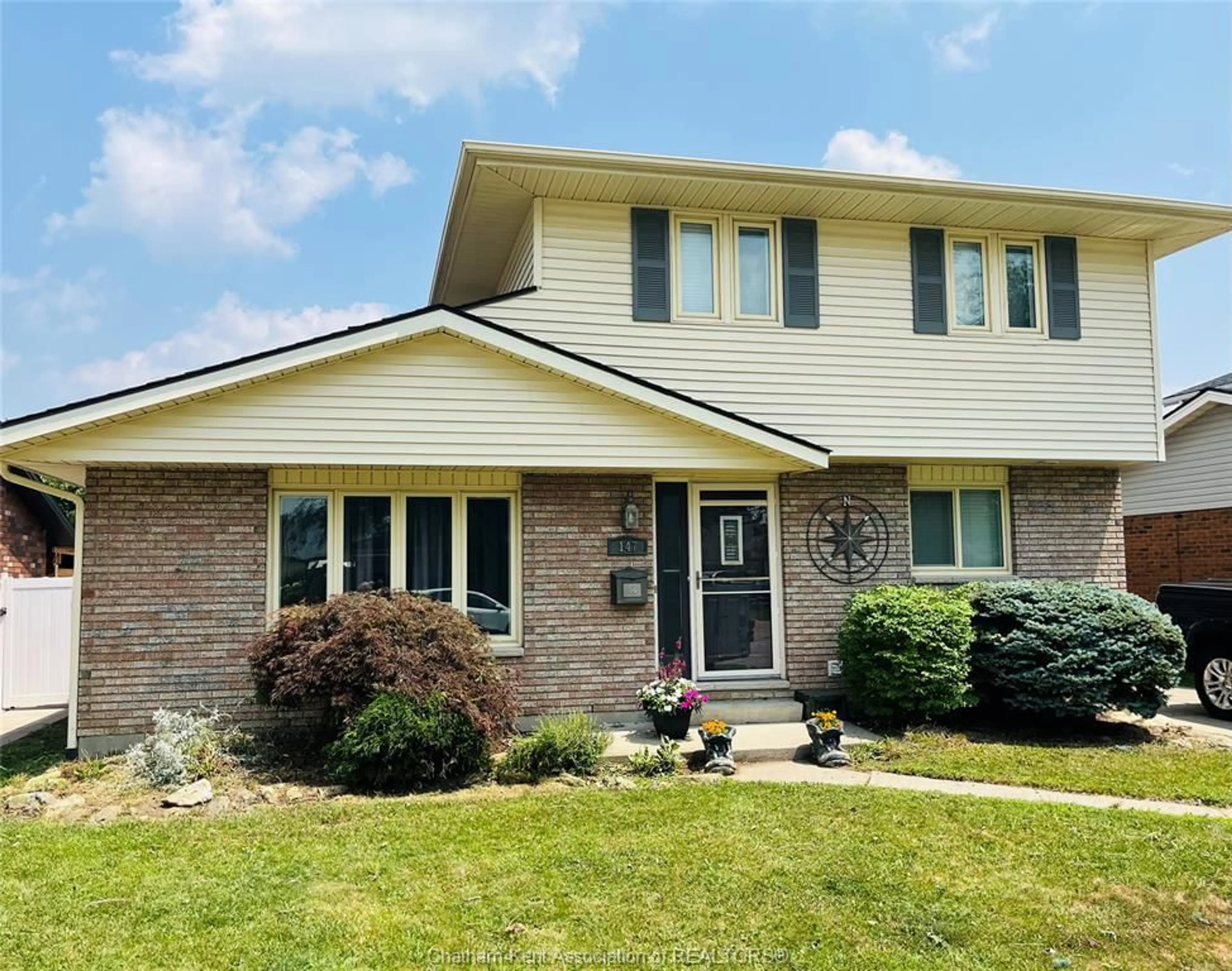 Home with brick exterior material, street for 147 St Michael Ave, Chatham Ontario N7M 6A8
