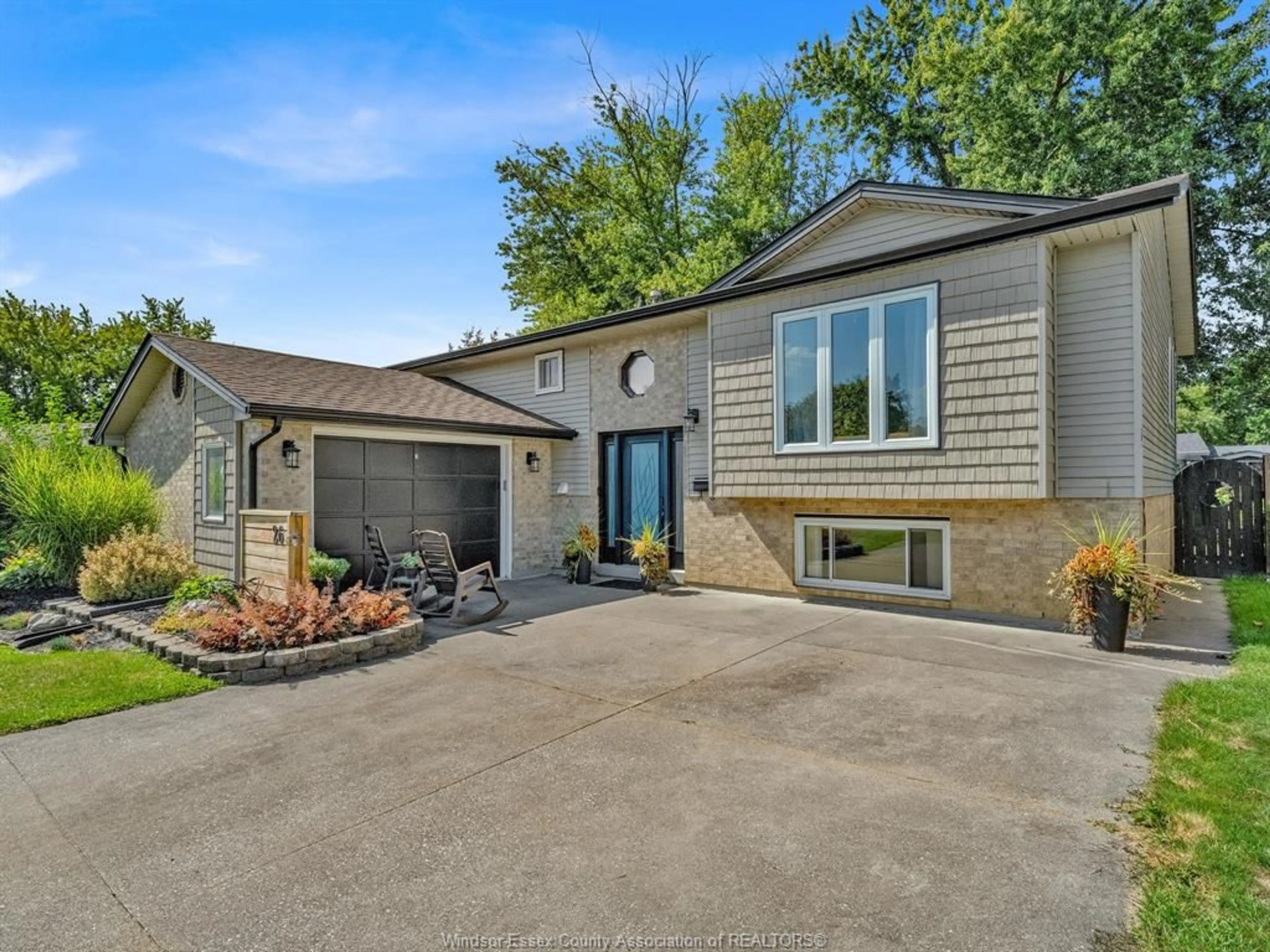 Home with brick exterior material, street for 26 KINGSWAY, Essex Ontario N8M 3E1