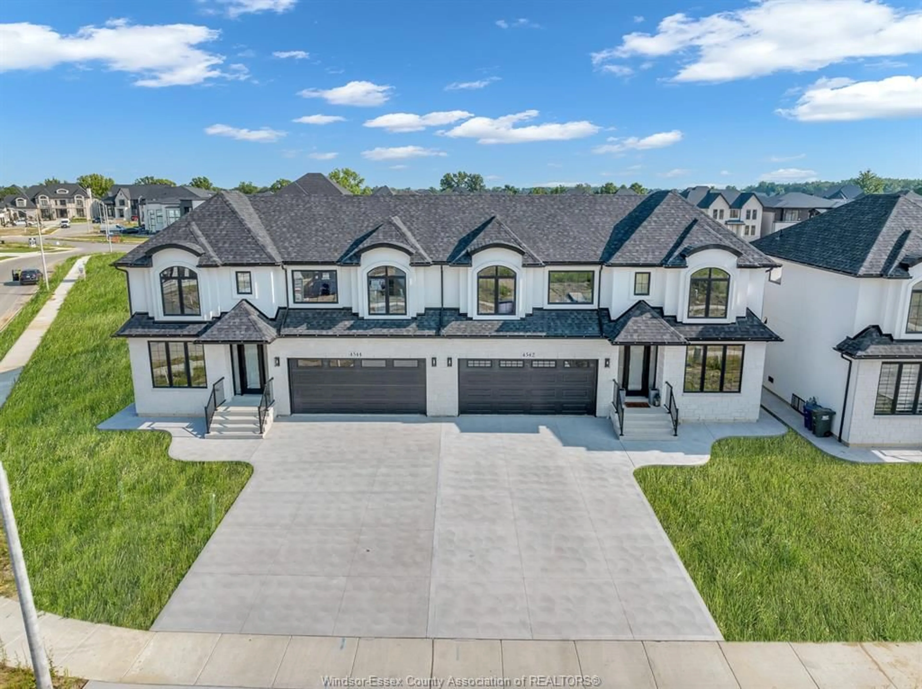 A pic from outside/outdoor area/front of a property/back of a property/a pic from drone, street for 4532 Valerio Cres, LaSalle Ontario N9H 0N1