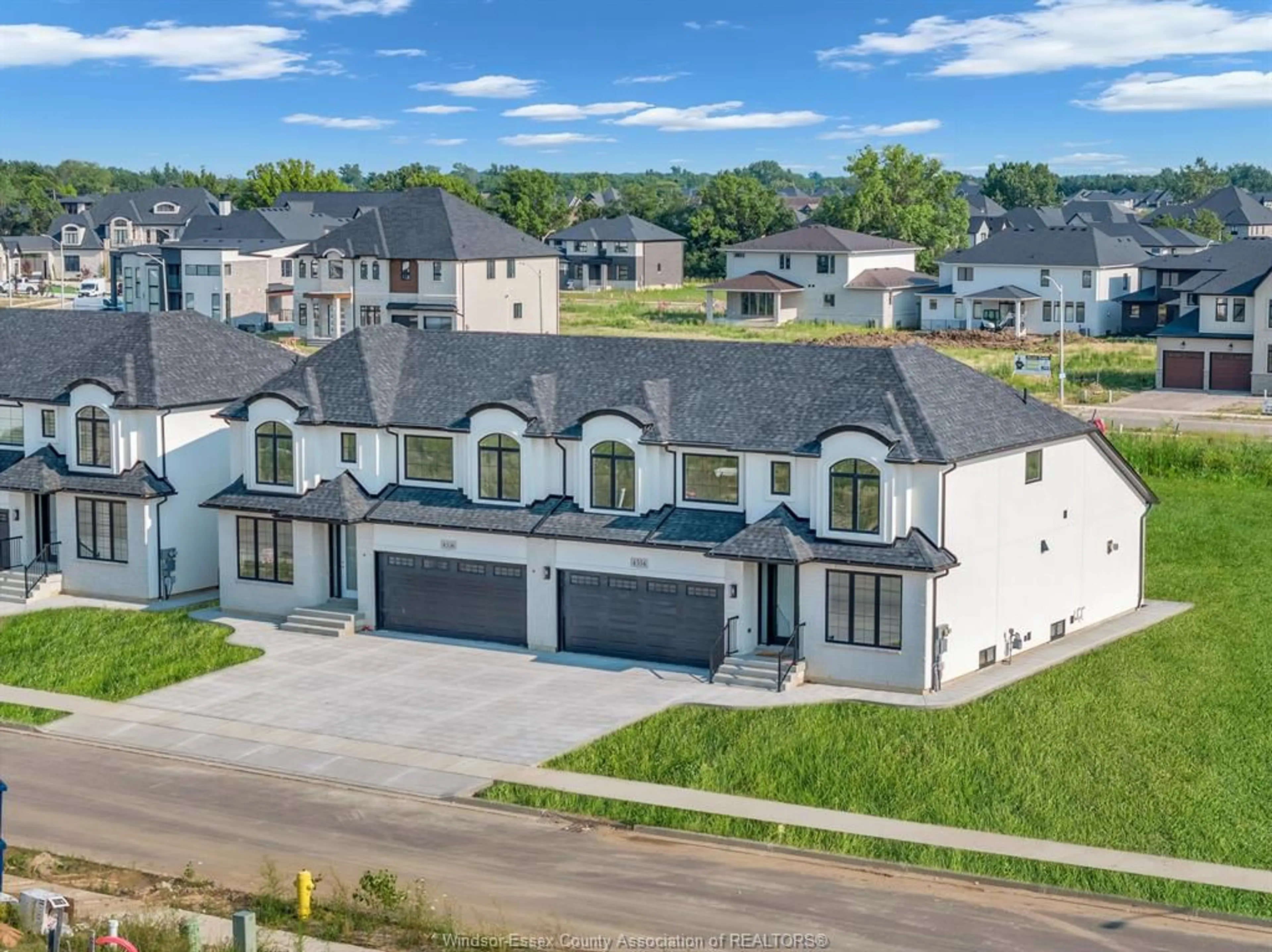 A pic from outside/outdoor area/front of a property/back of a property/a pic from drone, mountain view for 4532 Valerio Cres, LaSalle Ontario N9H 0N1