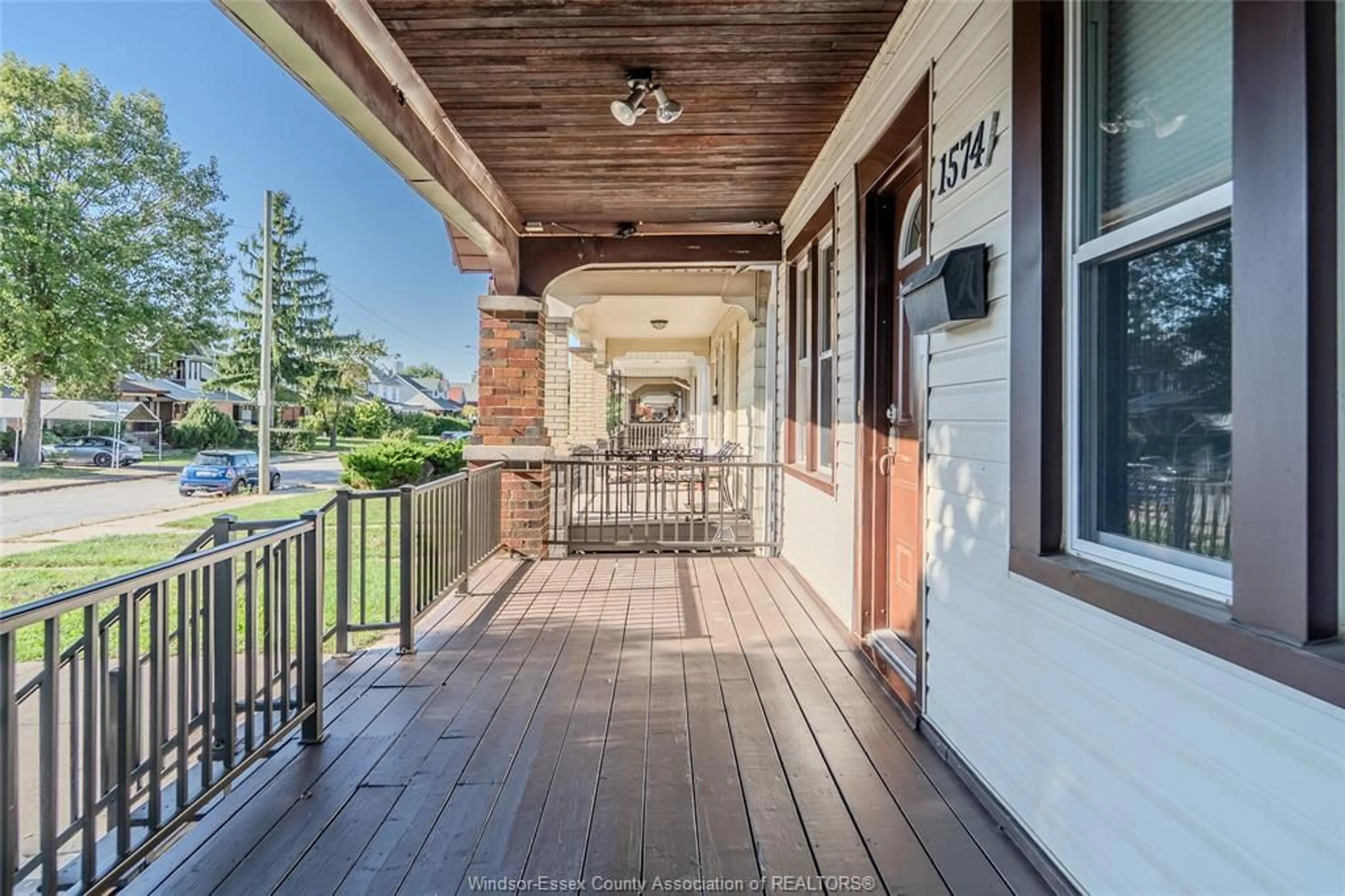 Patio, street for 1574 Pierre Ave, Windsor Ontario N8X 4P5