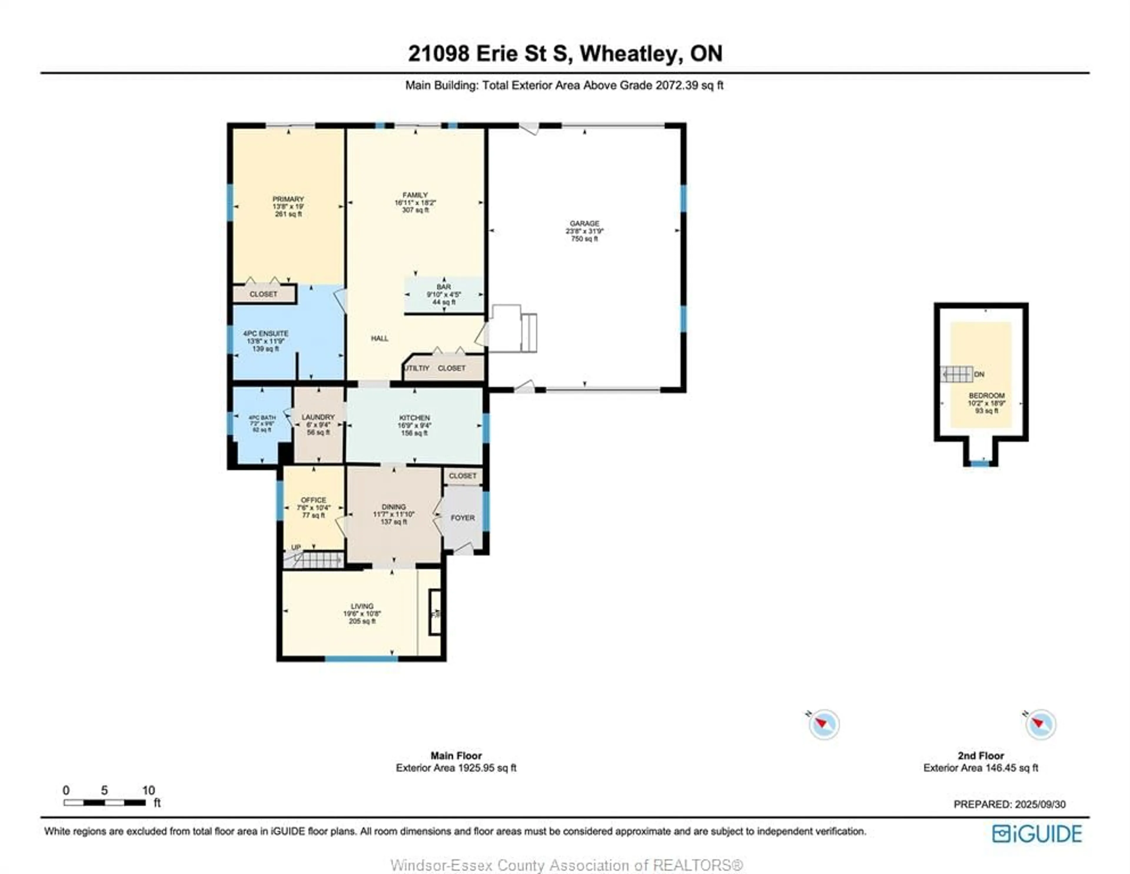 Floor plan for 21098 Erie St, Wheatley Ontario N0P 2P0