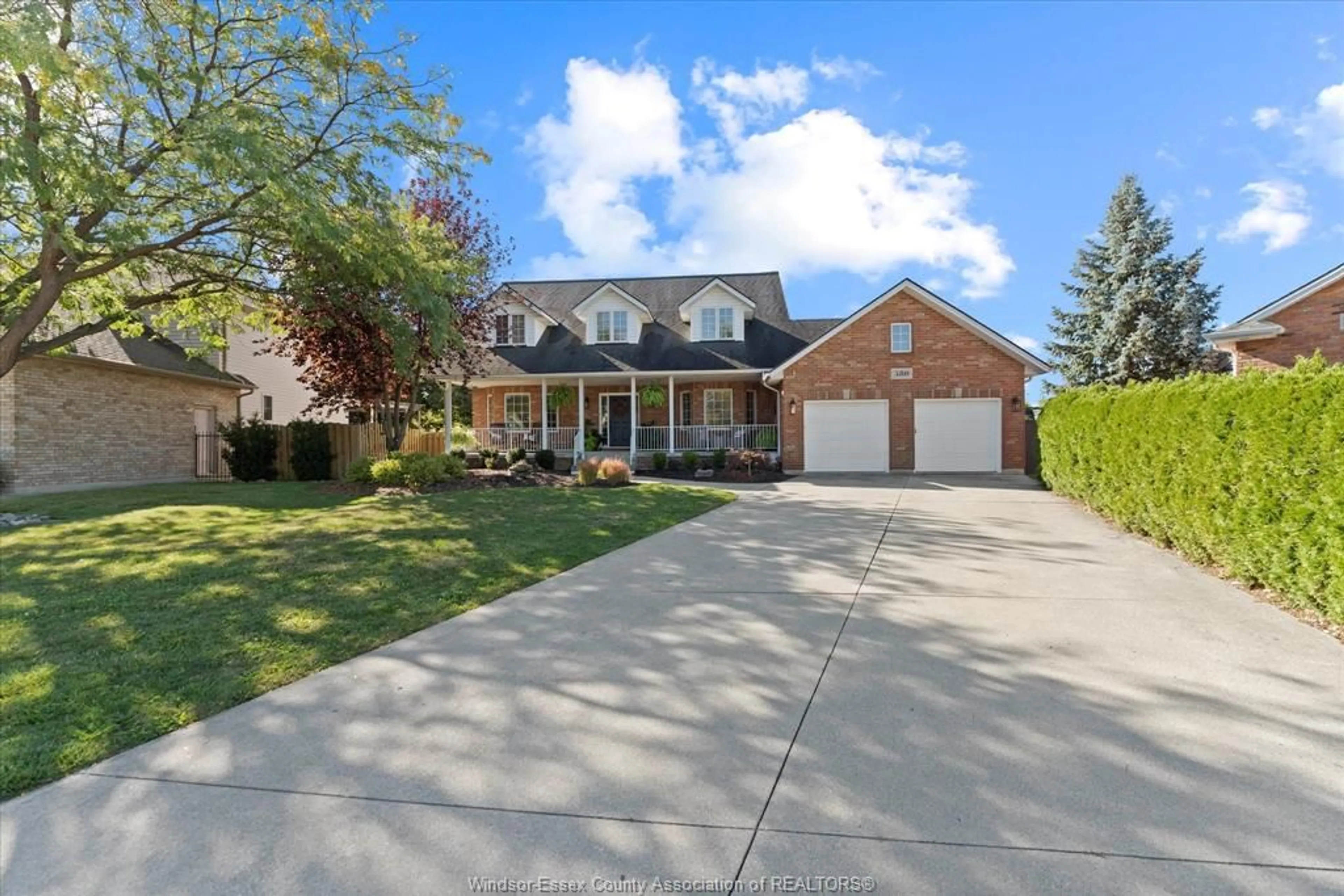 Home with brick exterior material, street for 580 BREEZEWOOD Crt, Windsor Ontario N8P 1H4