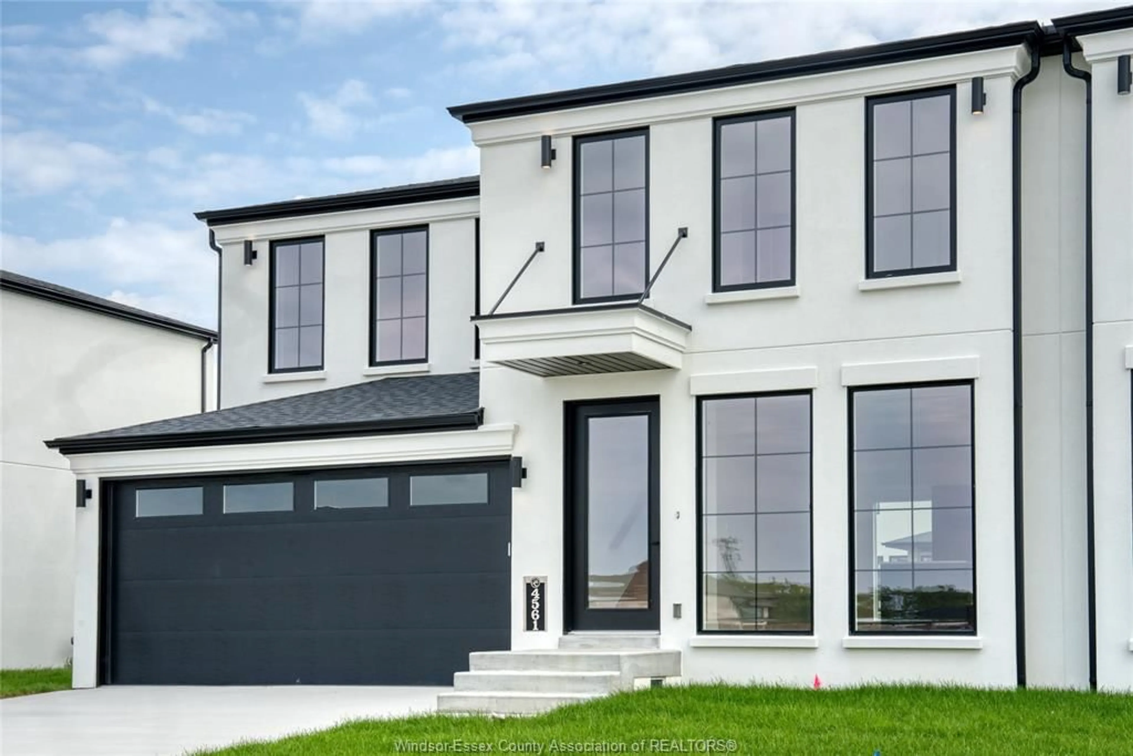 Home with vinyl exterior material, street for 4561 VALERIO Cres, LaSalle Ontario N9H 1C8