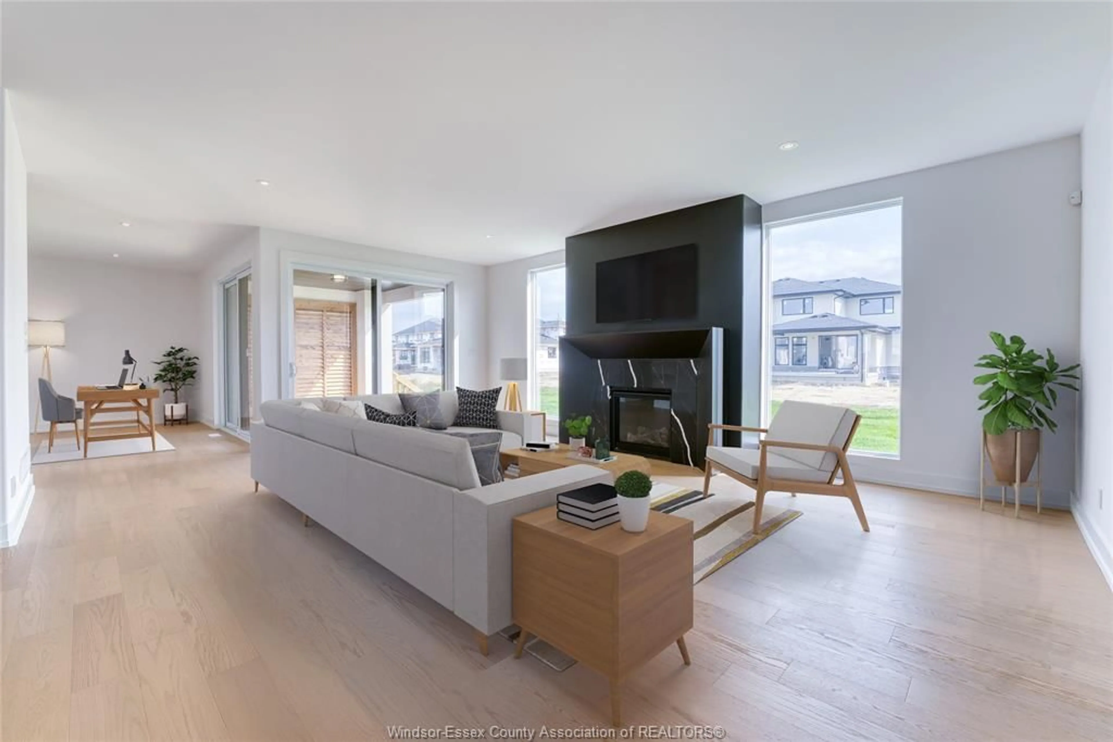 Living room with furniture, unknown for 4561 VALERIO Cres, LaSalle Ontario N9H 1C8