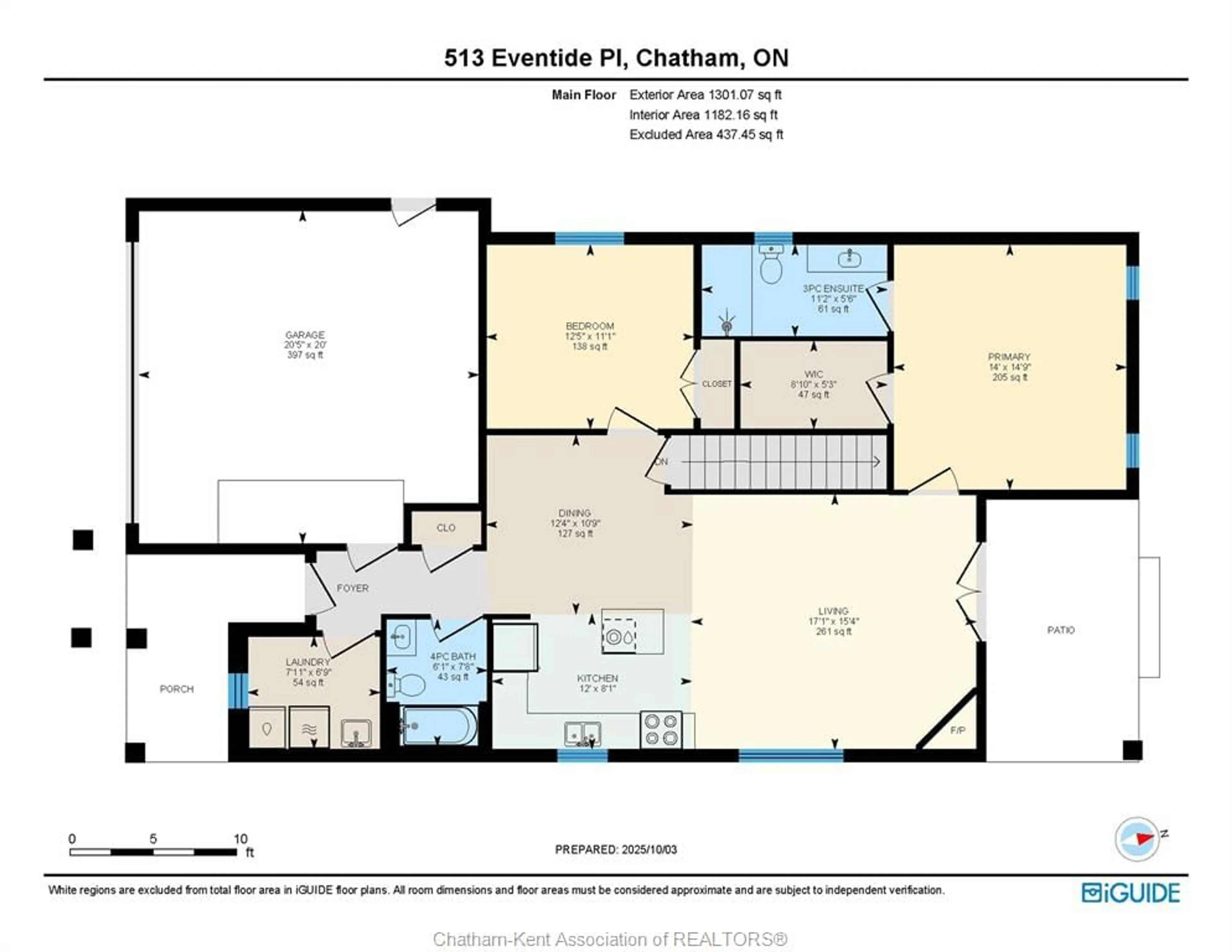 Floor plan for 513 EVENTIDE Pl, Chatham Ontario N7L 0G2