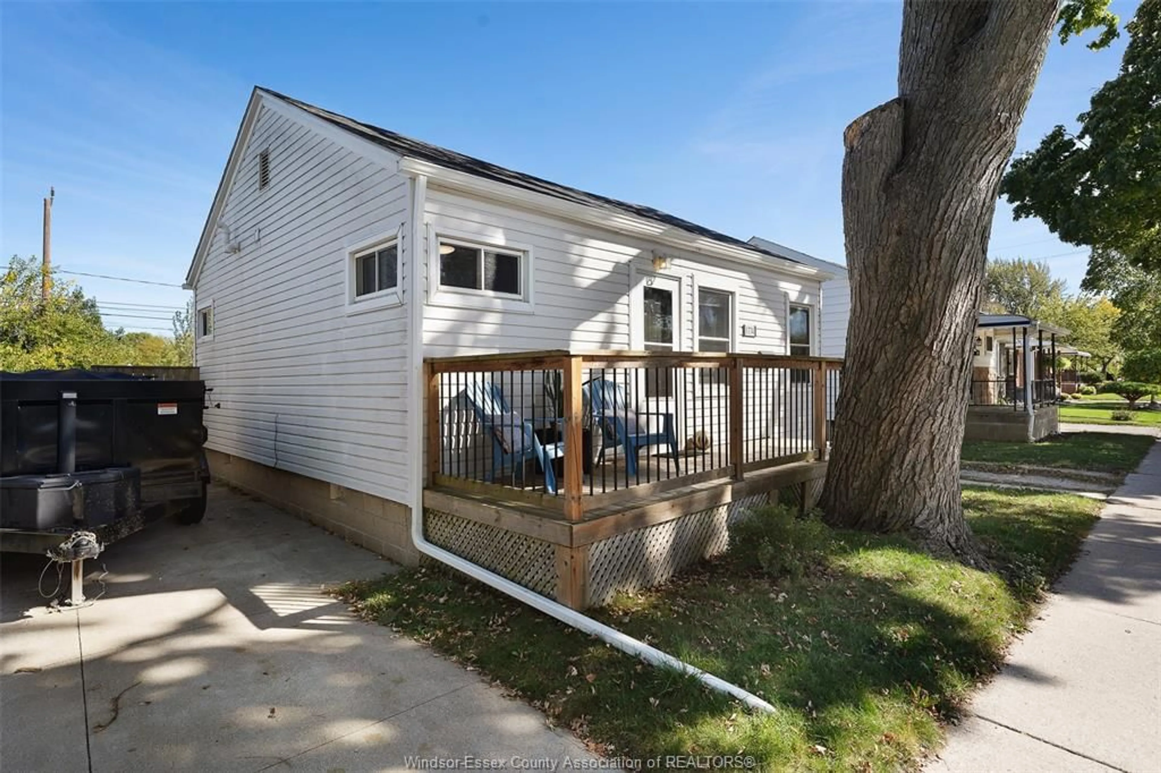 Home with vinyl exterior material, street for 1774 TOURANGEAU, Windsor Ontario N8Y 4J8