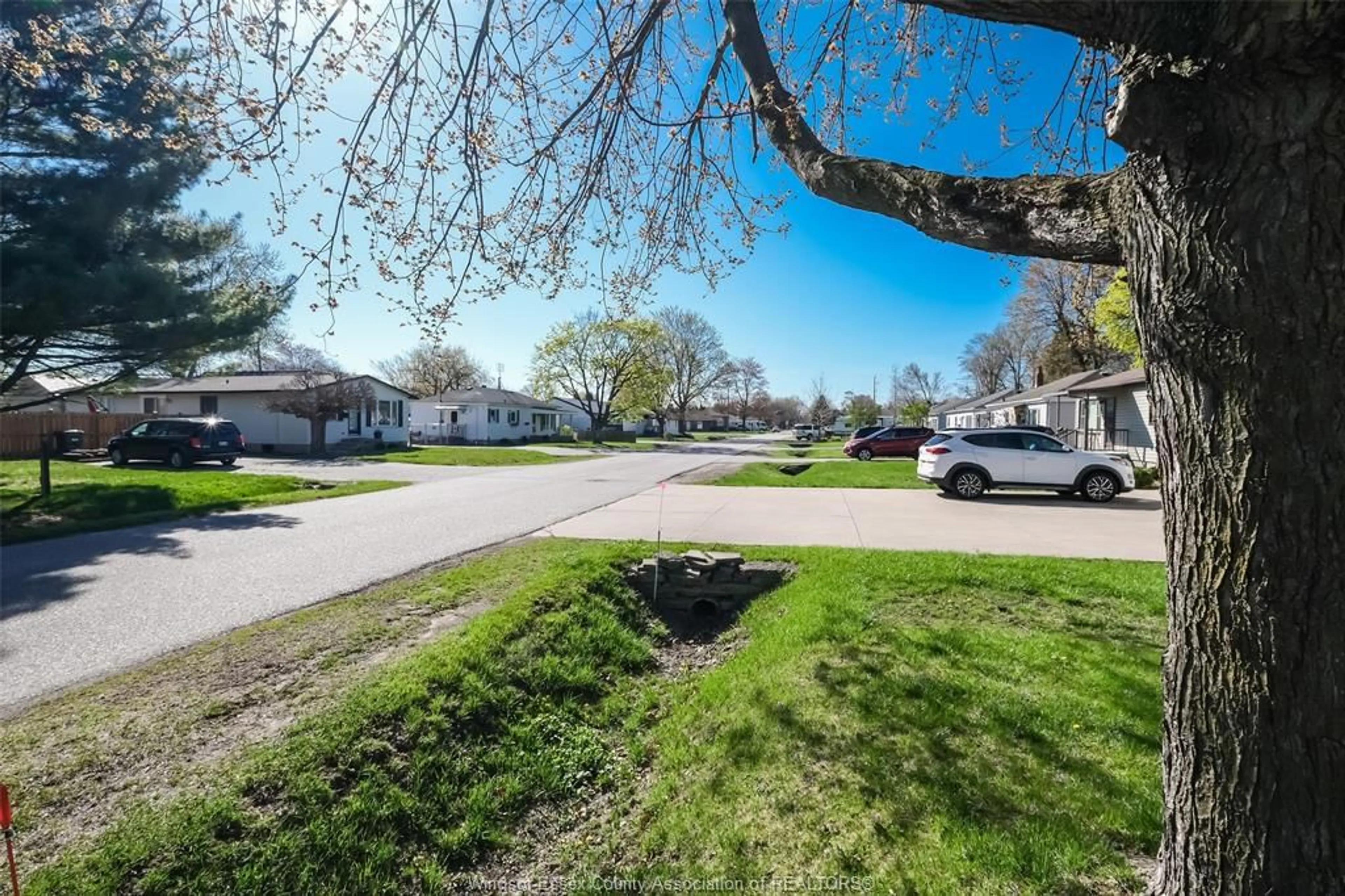 A pic from outside/outdoor area/front of a property/back of a property/a pic from drone, street for 3651 BLISS Rd, Windsor Ontario N8W 3C1