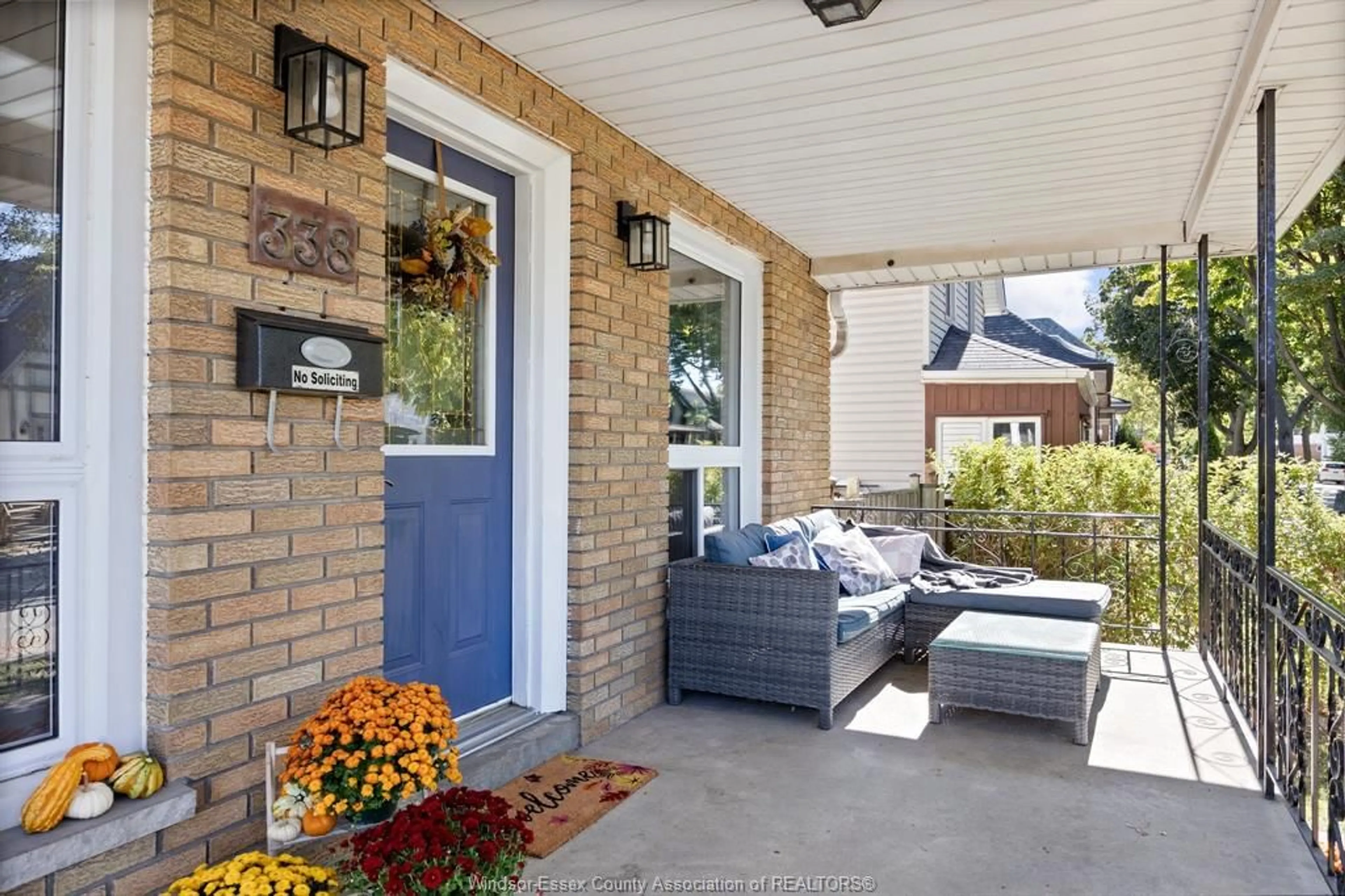 Home with brick exterior material, street for 338 MCEWAN Ave, Windsor Ontario N9B 2E6