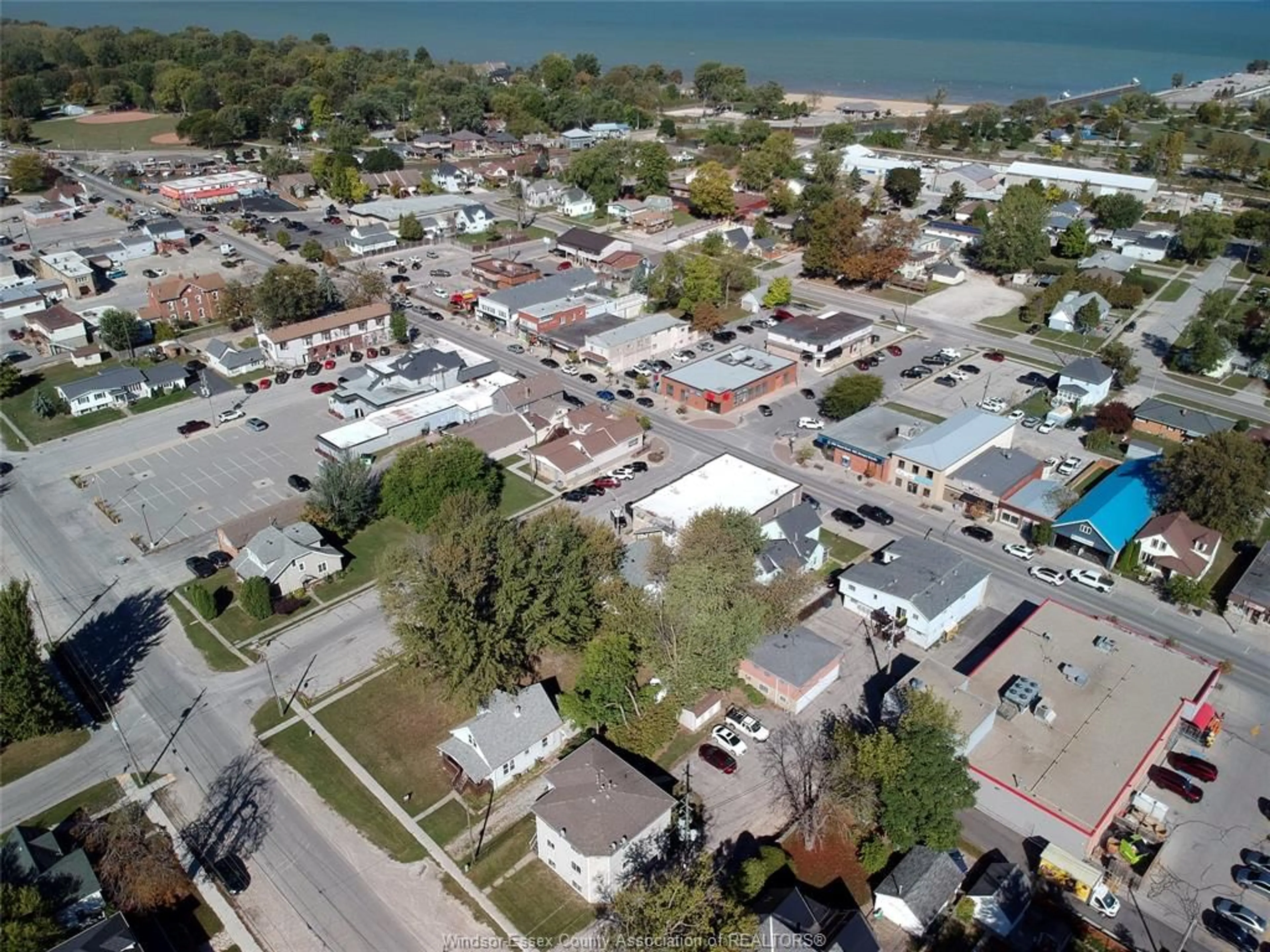 A pic from outside/outdoor area/front of a property/back of a property/a pic from drone, street for 543 St. Charles St, Belle River Ontario N0R 1A0