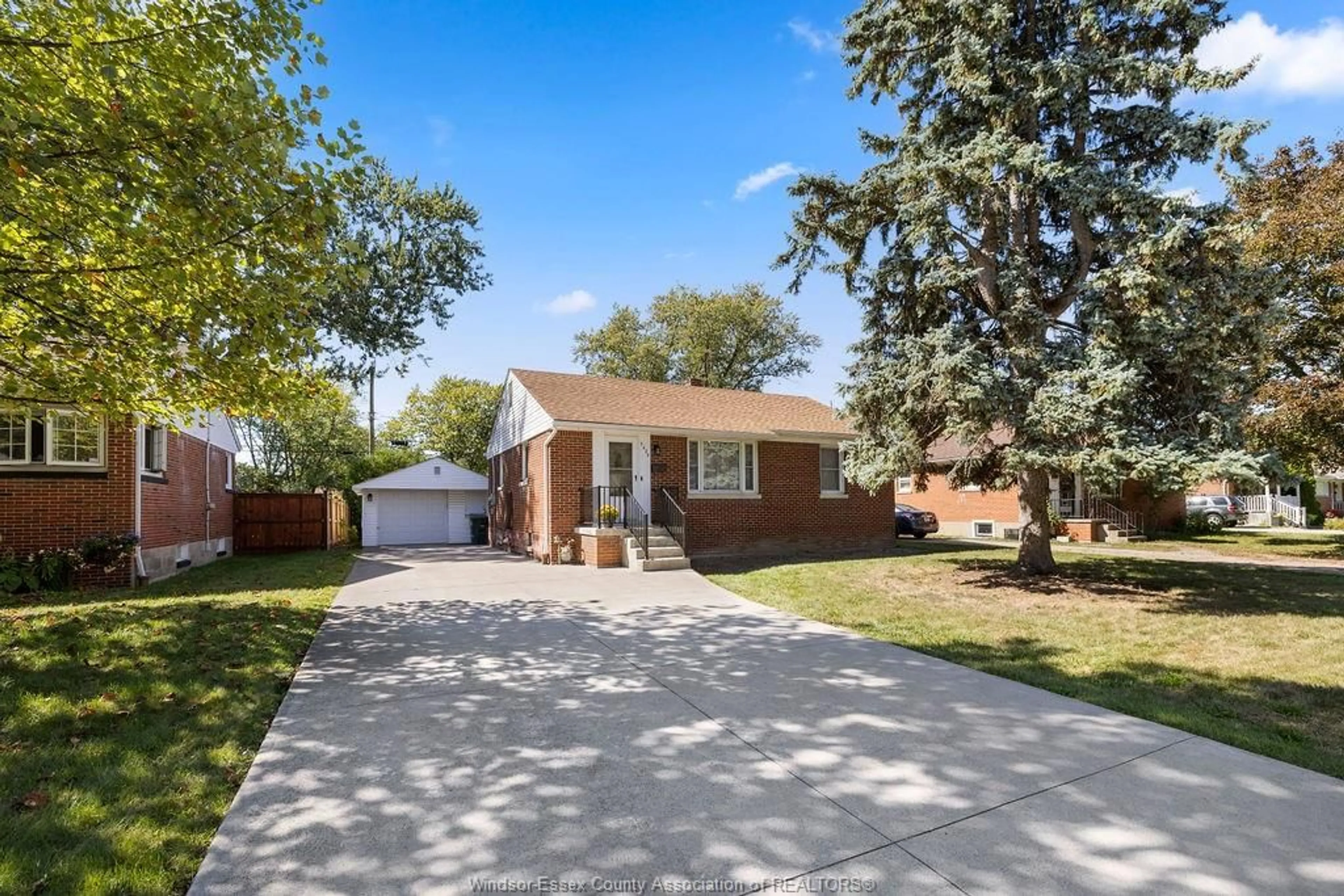 Home with brick exterior material, street for 3429 DOMINION, Windsor Ontario N9E 2N8