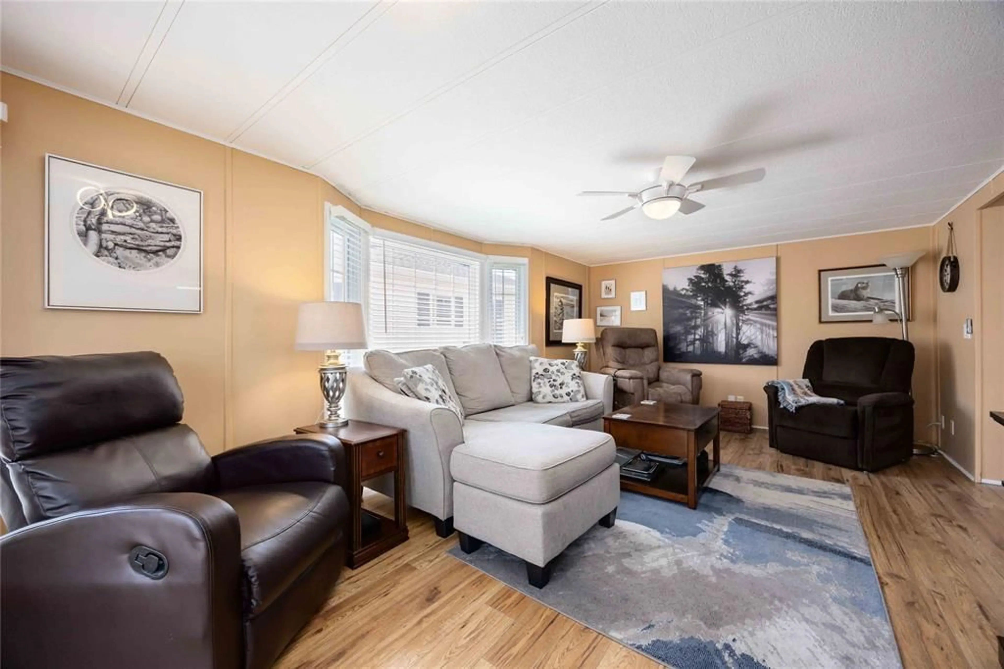 Living room with furniture, unknown for 5700 Blackwell Sideroad #266, Sarnia Ontario N7W 1B7