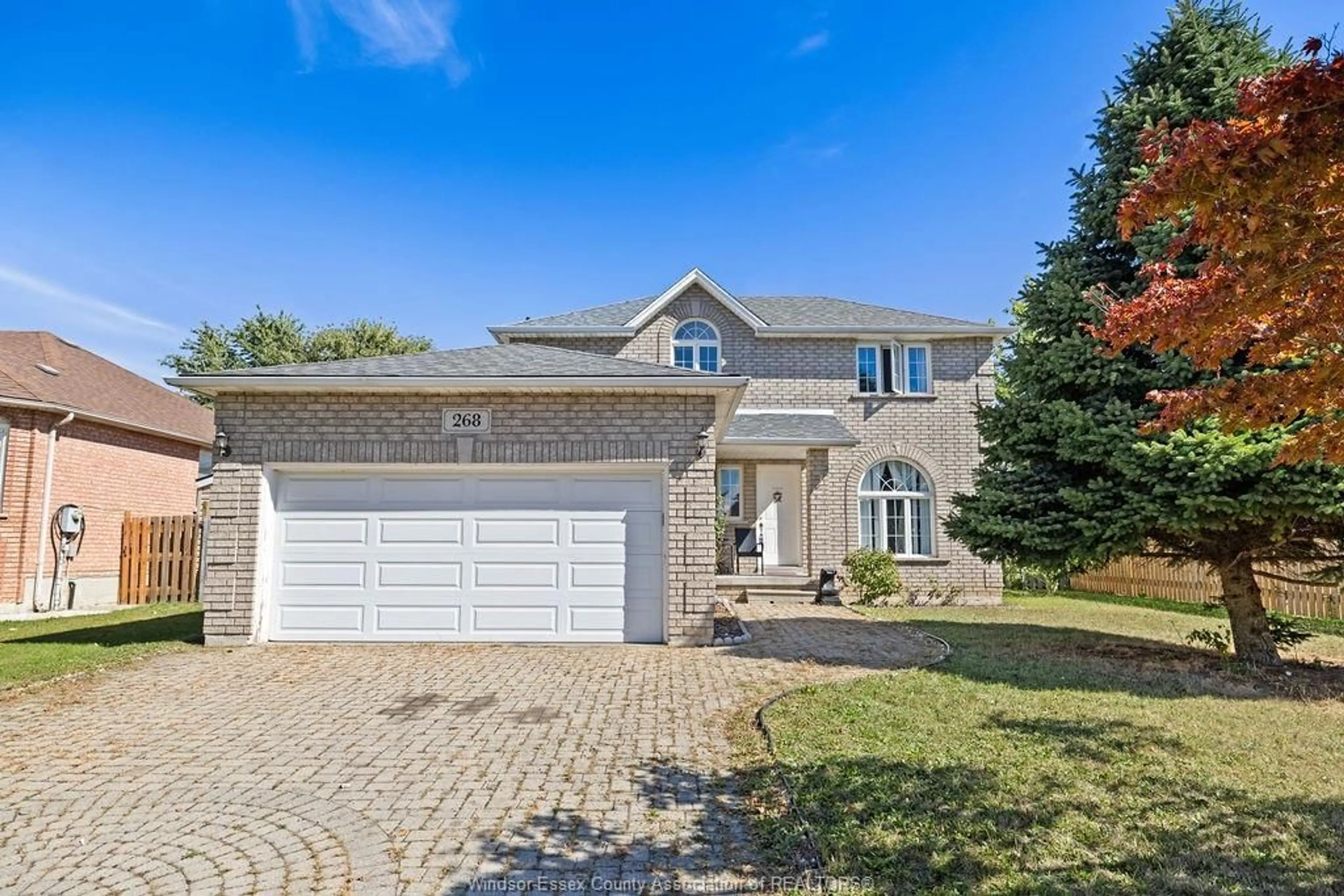 Home with brick exterior material, street for 268 GERALDINE, Windsor Ontario N9E 4M8