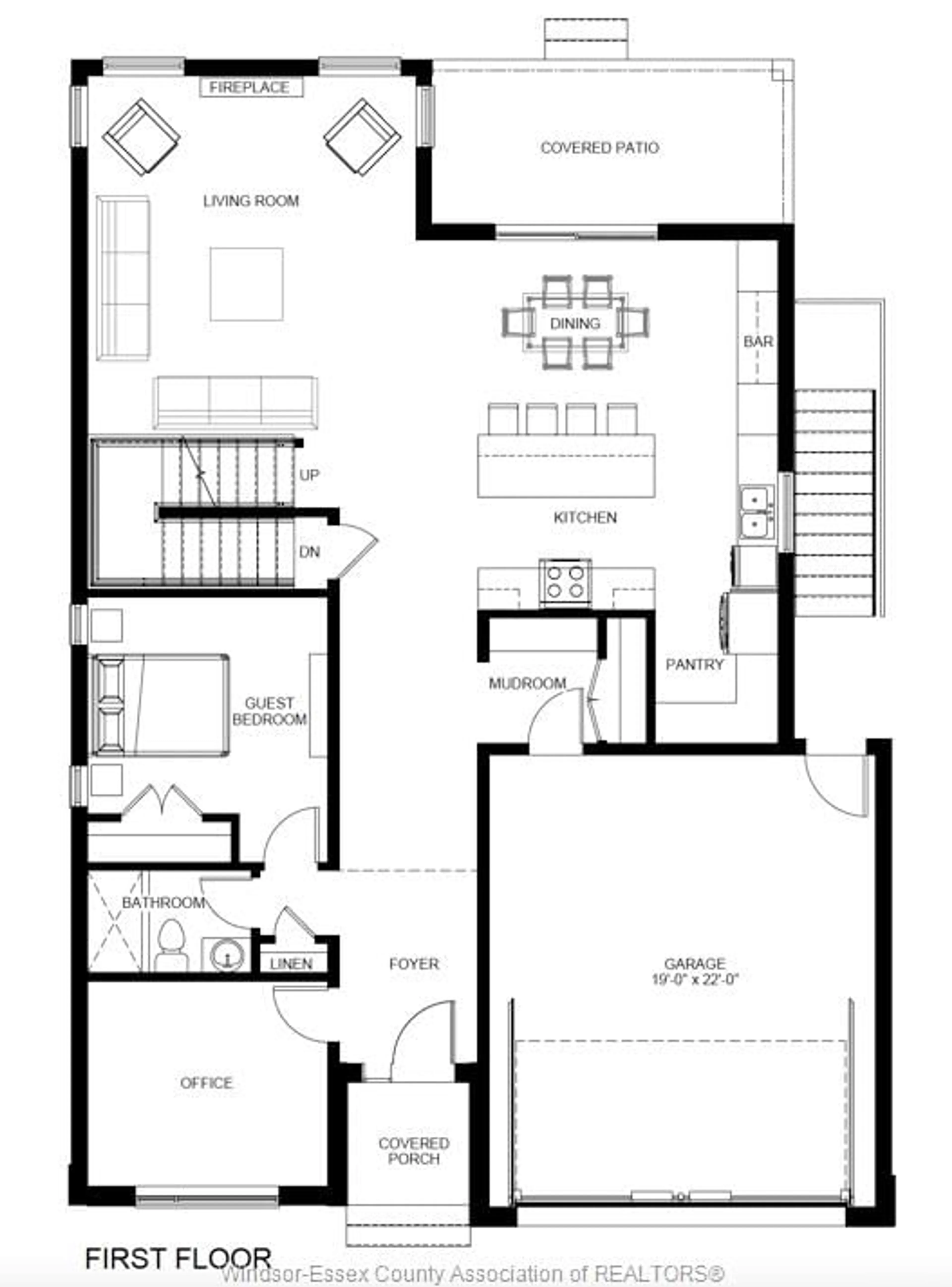 Floor plan for 5200 RAFAEL, Tecumseh Ontario N0R 1K0