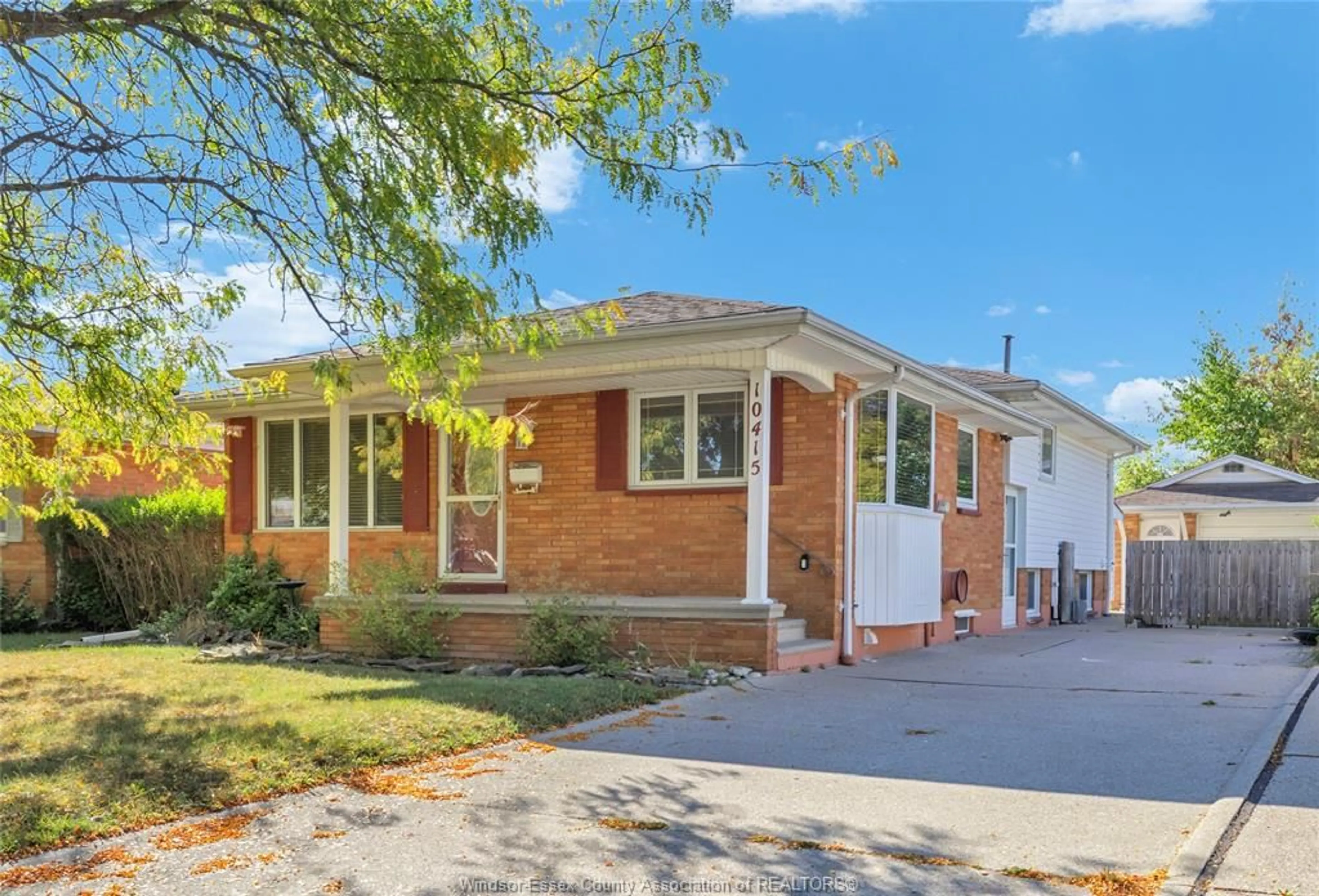 Home with brick exterior material, street for 10415 PULBROOK, Windsor Ontario N8R 1C2