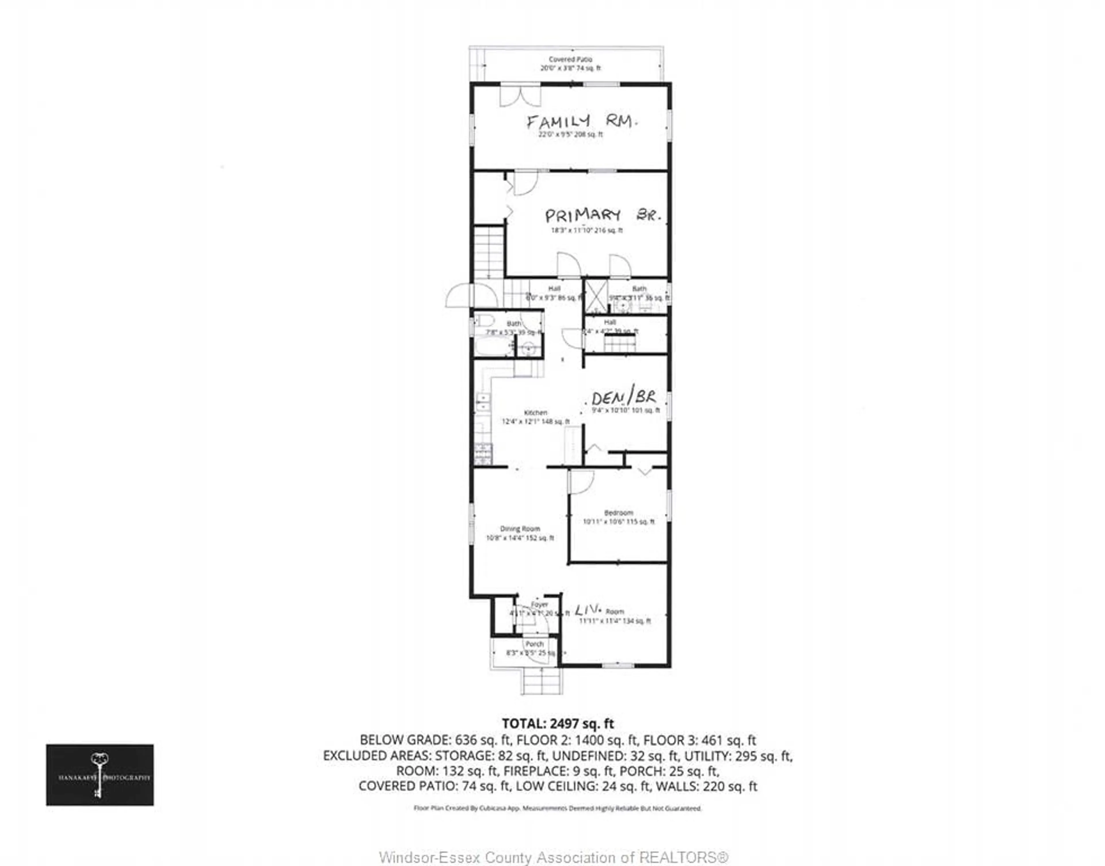 Floor plan for 496 LANGLOIS, Windsor Ontario N9A 2G4