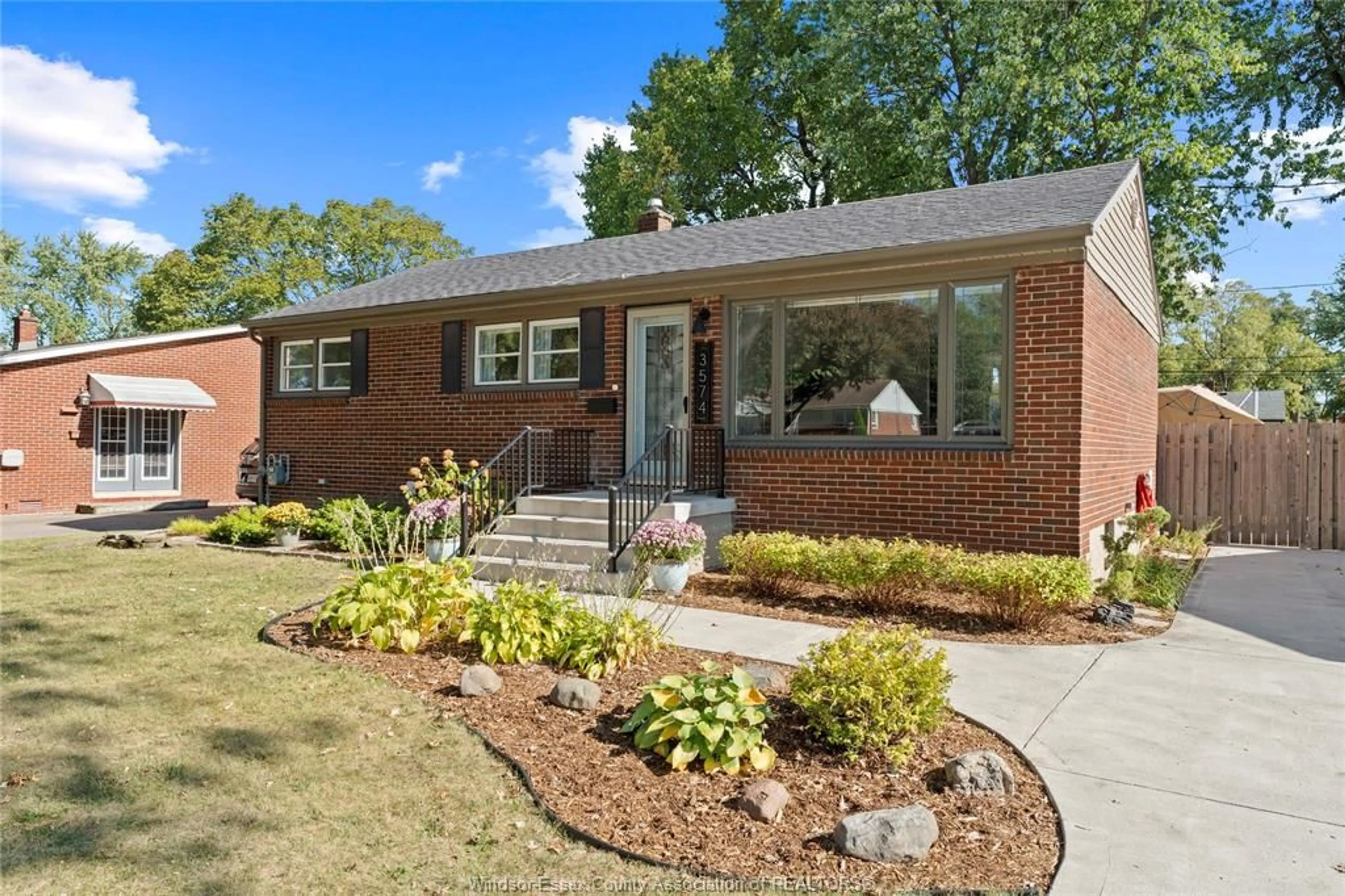 Home with brick exterior material, street for 3574 ROCKWELL Blvd, Windsor Ontario N9E 2A9