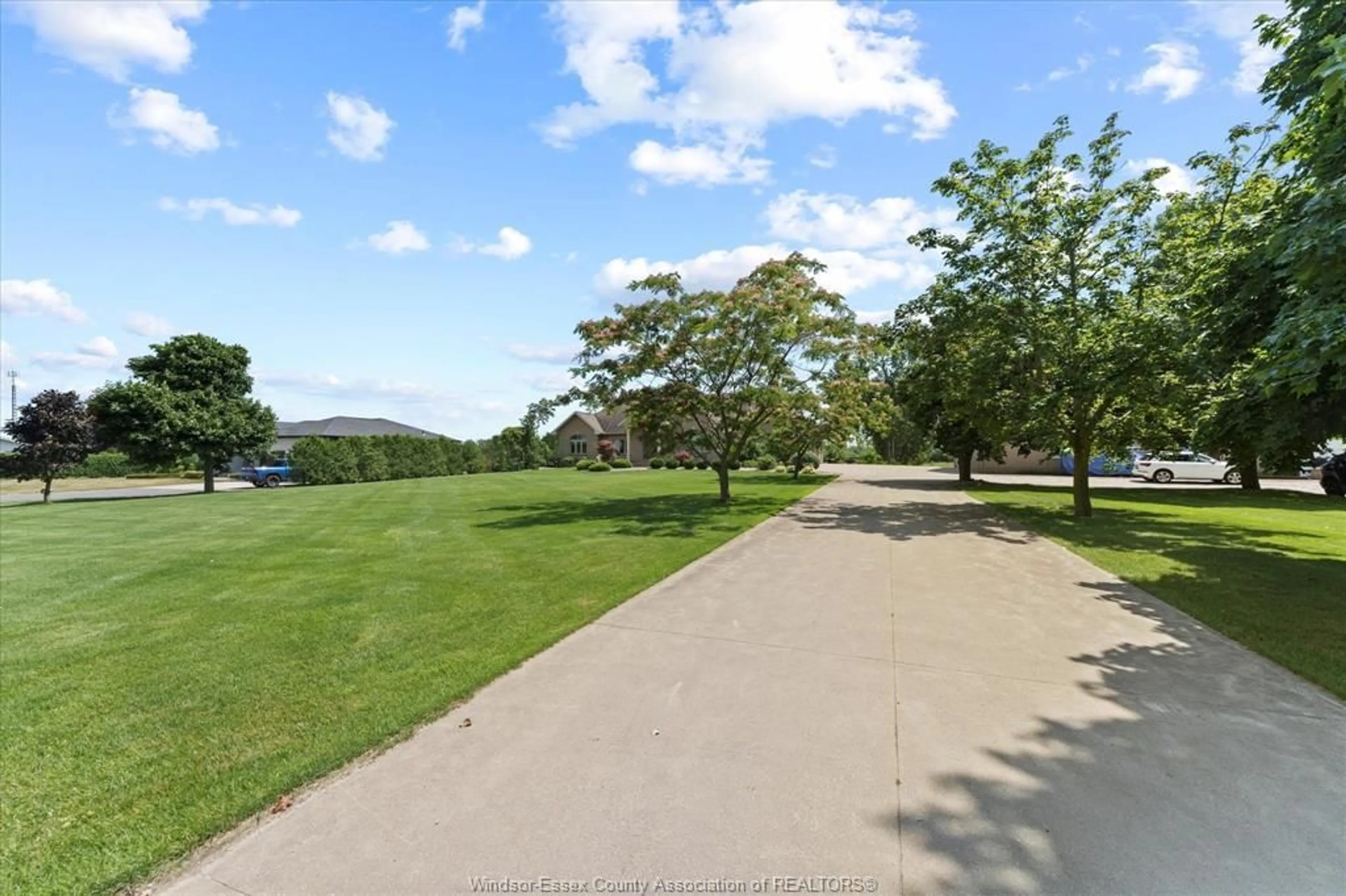 A pic from outside/outdoor area/front of a property/back of a property/a pic from drone, water/lake/river/ocean view for 210 Mersea 3, Leamington Ontario N8H 3V5