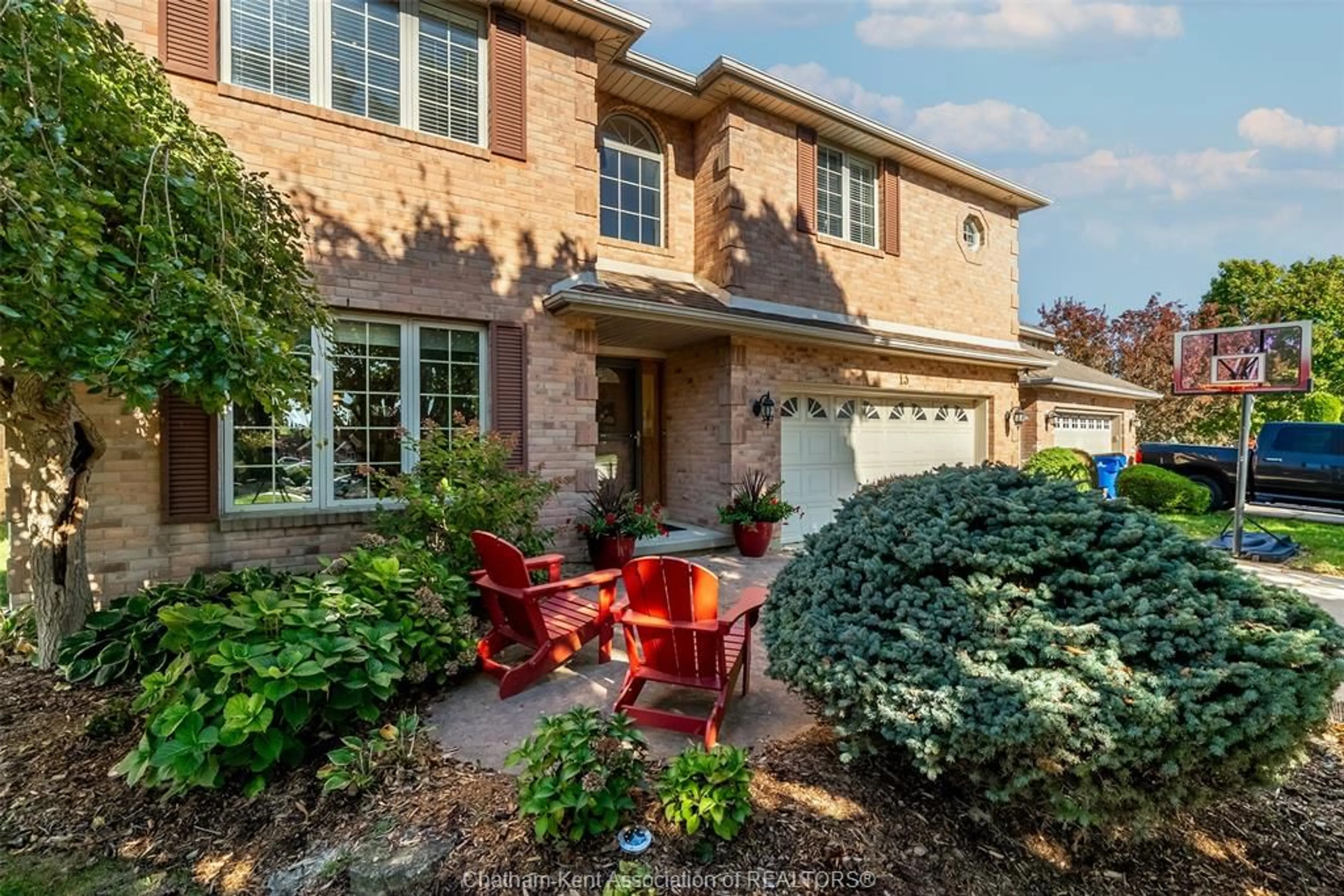 Home with brick exterior material, street for 13 Hedge Maple Path, Chatham Ontario N7L 5E9
