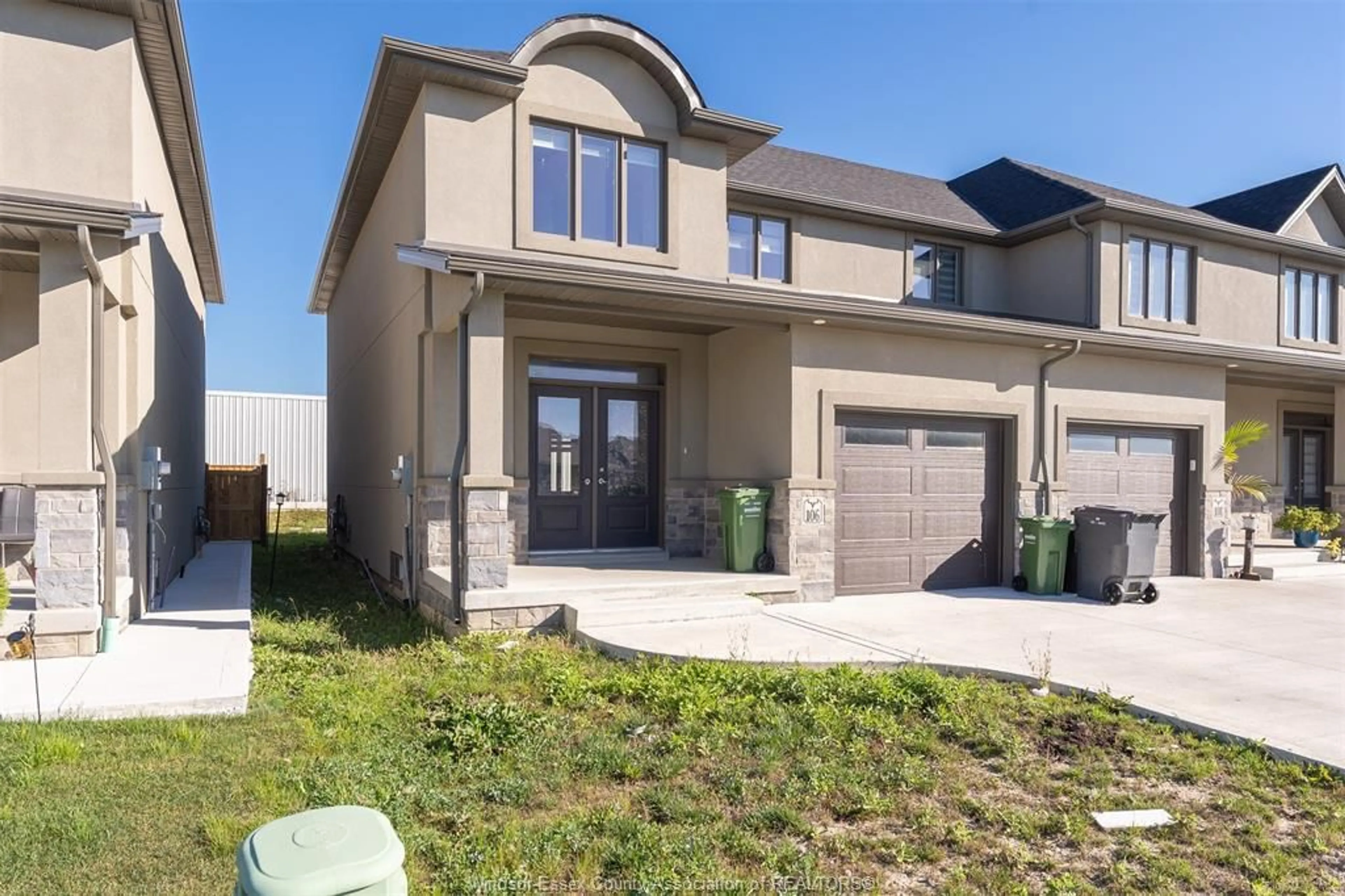 Home with brick exterior material, street for 106 LANE St, Essex Ontario N8M 2X6