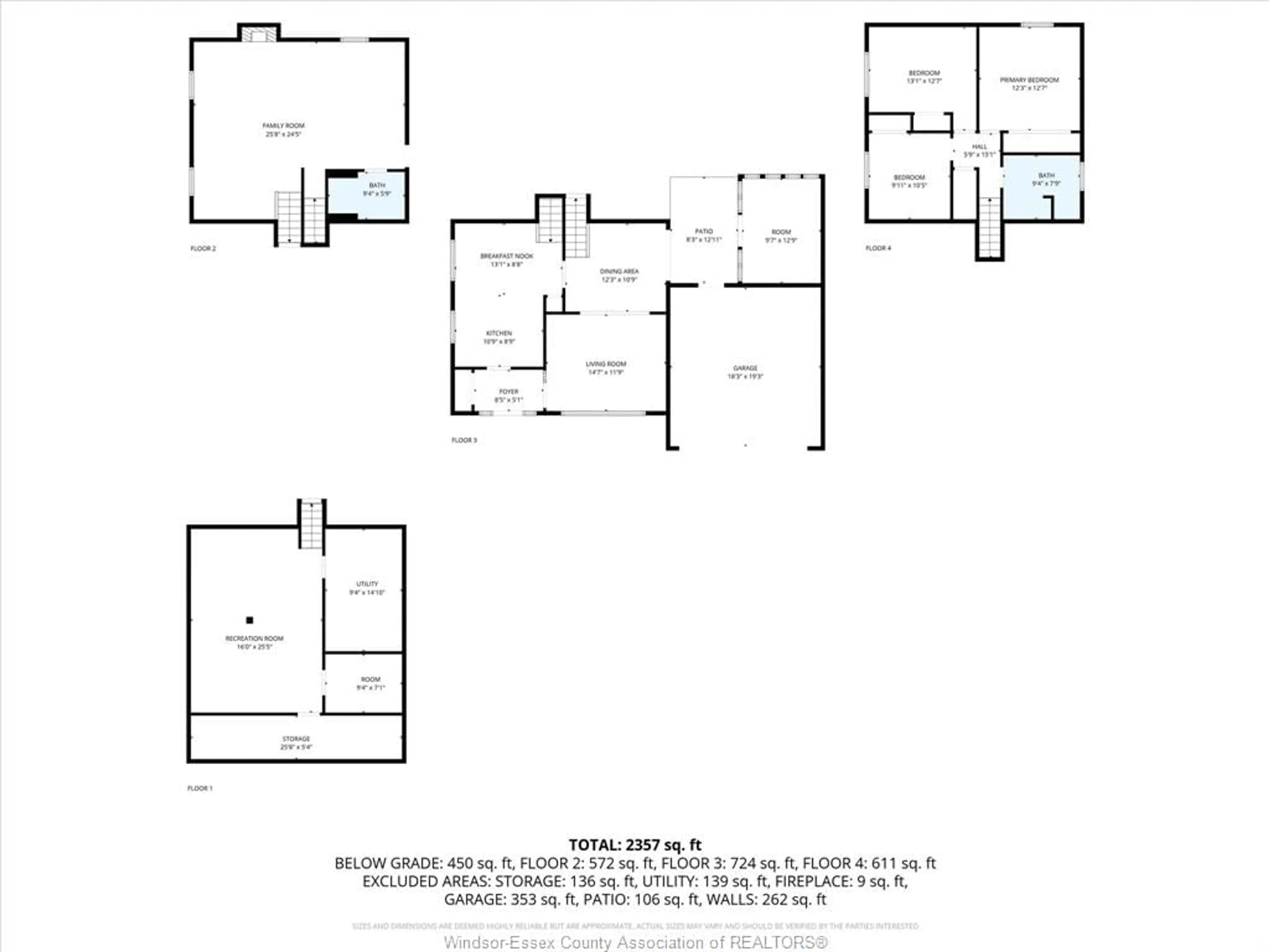 Floor plan for 12120 VALENTE Crt, Tecumseh Ontario N8N 3B8
