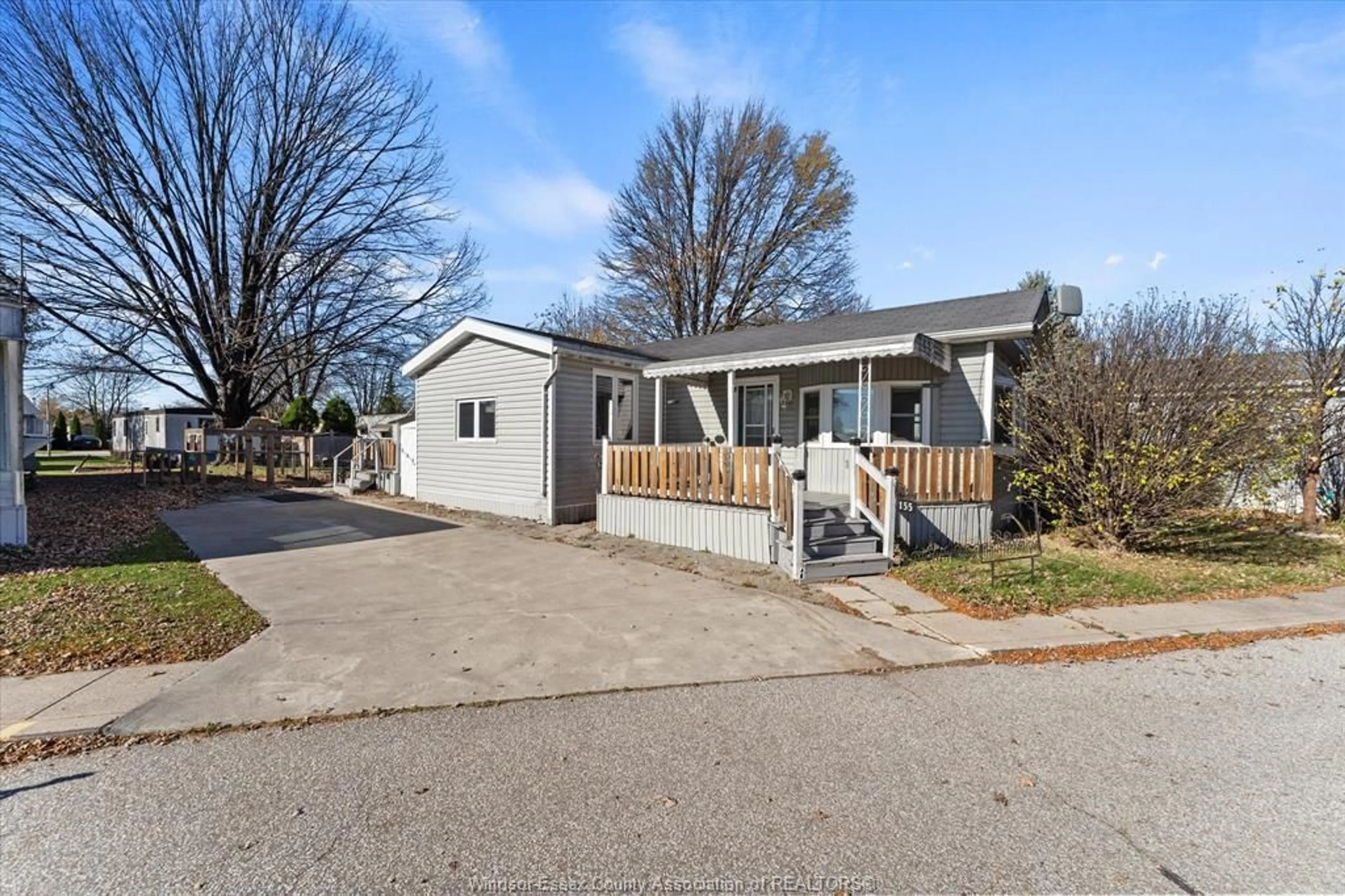 A pic from outside/outdoor area/front of a property/back of a property/a pic from drone, street for 155 MICHAEL St, Lakeshore Ontario N8N 2V7