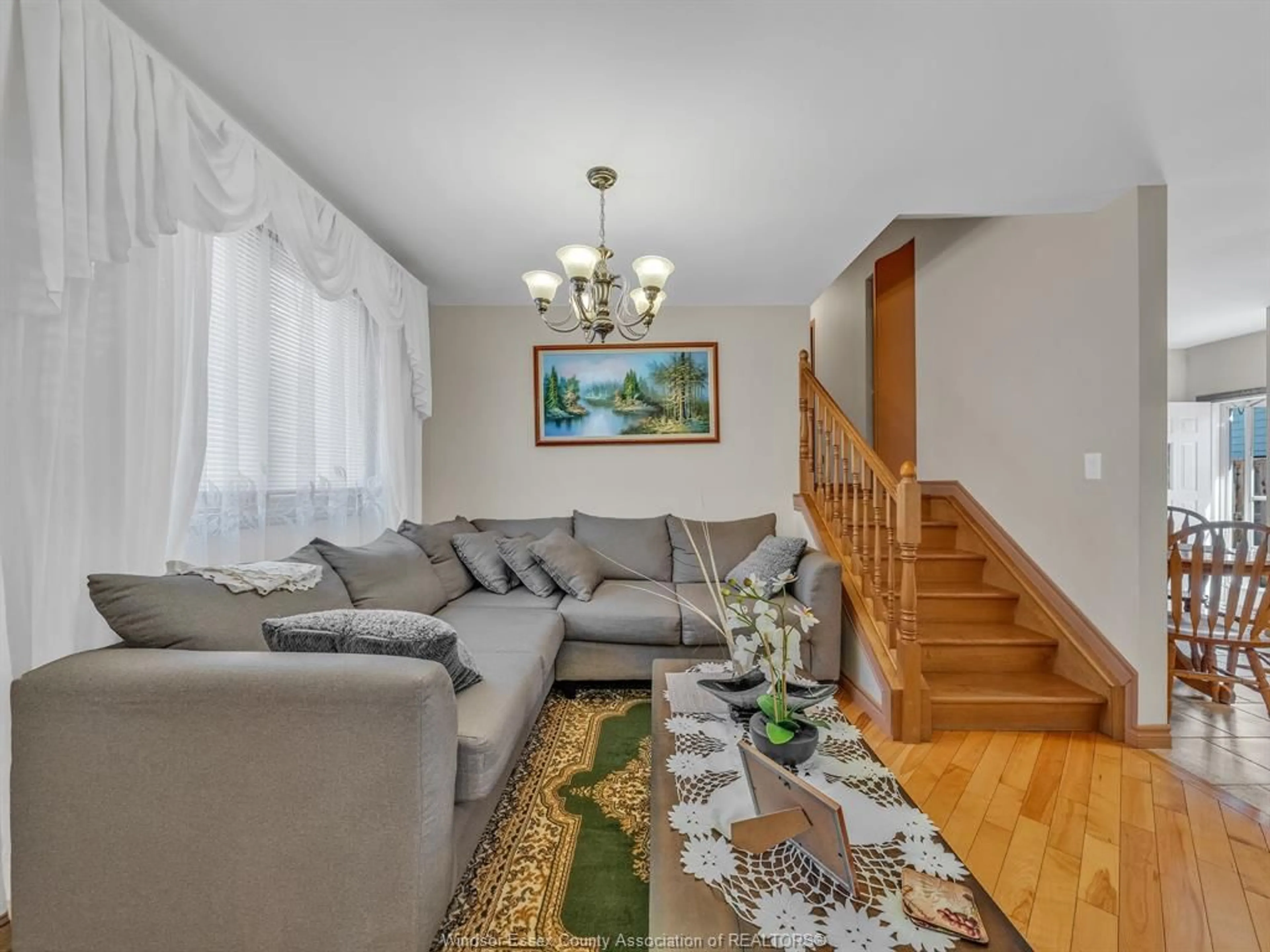 Living room with furniture, unknown for 9318 TAMARACK St, Windsor Ontario N8R 1Y8