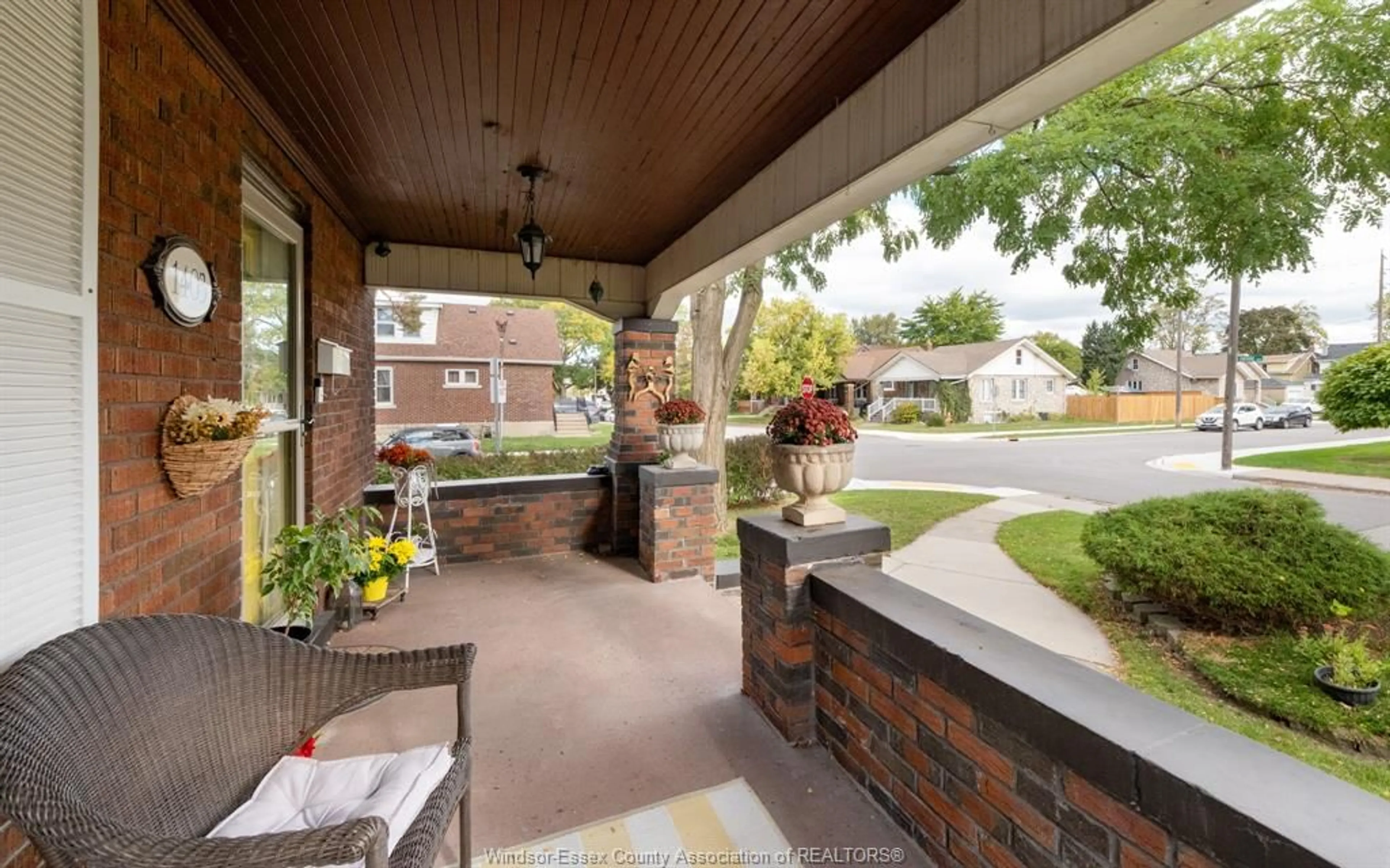 Patio, street for 1403 PIERRE St, Windsor Ontario N8X 4P4