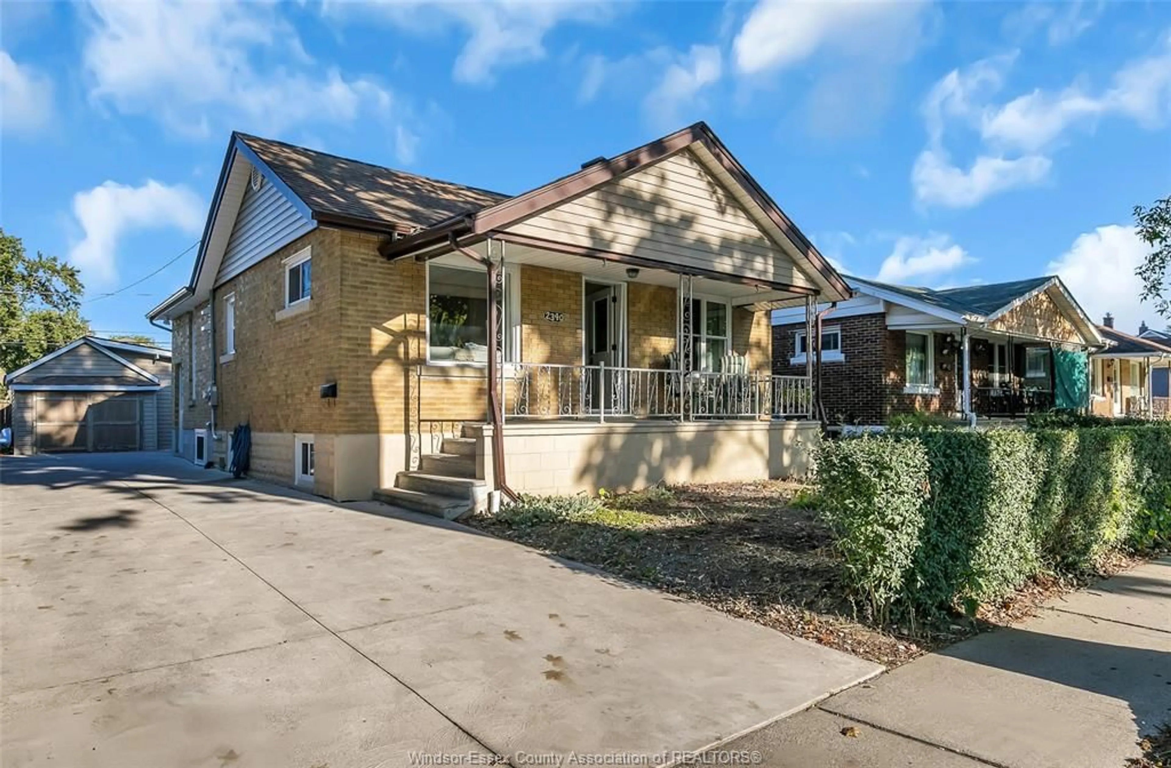 Home with brick exterior material, street for 2340 ALEXIS Rd, Windsor Ontario N8W 3Z3