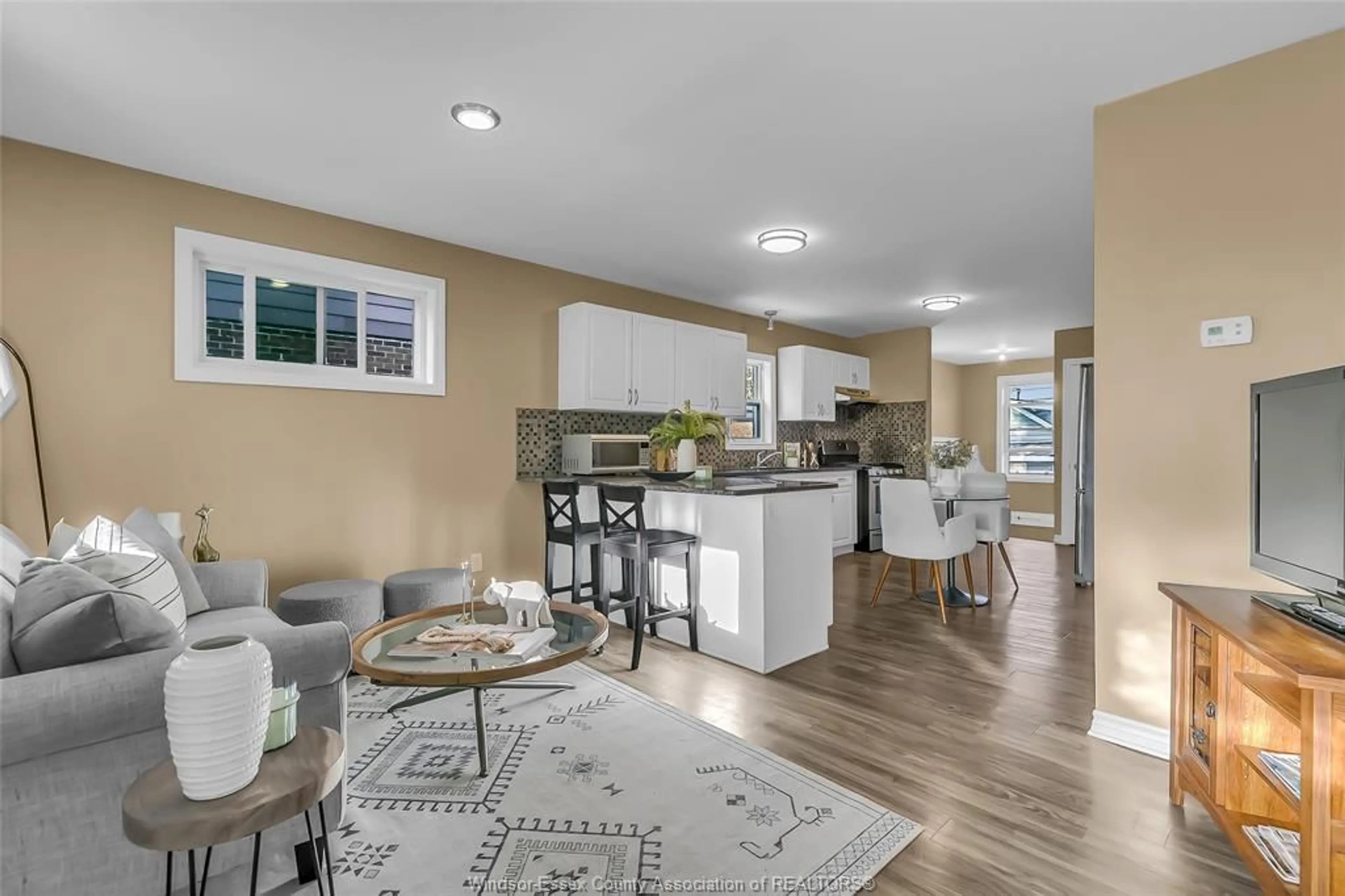 Open concept kitchen, ceramic/tile floor for 2340 ALEXIS Rd, Windsor Ontario N8W 3Z3