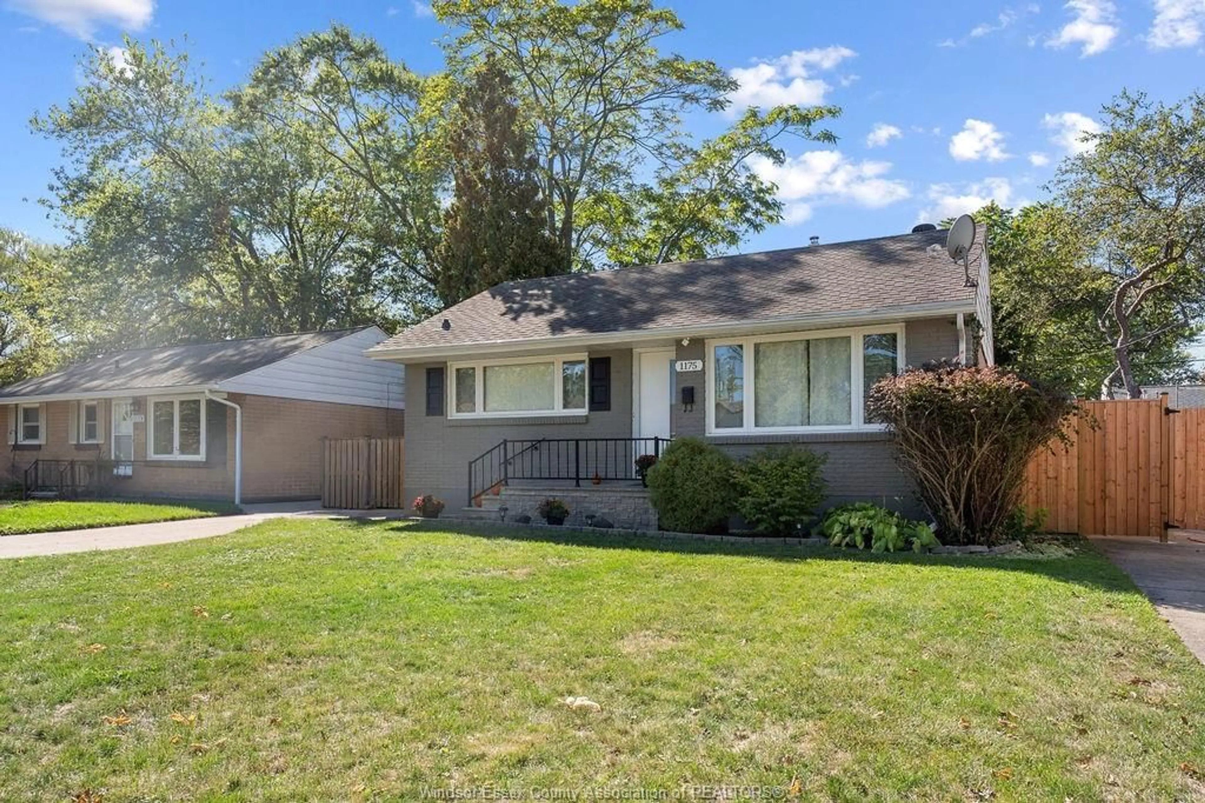 Home with vinyl exterior material, street for 1175 REEDMERE Ave, Windsor Ontario N8S 2M2