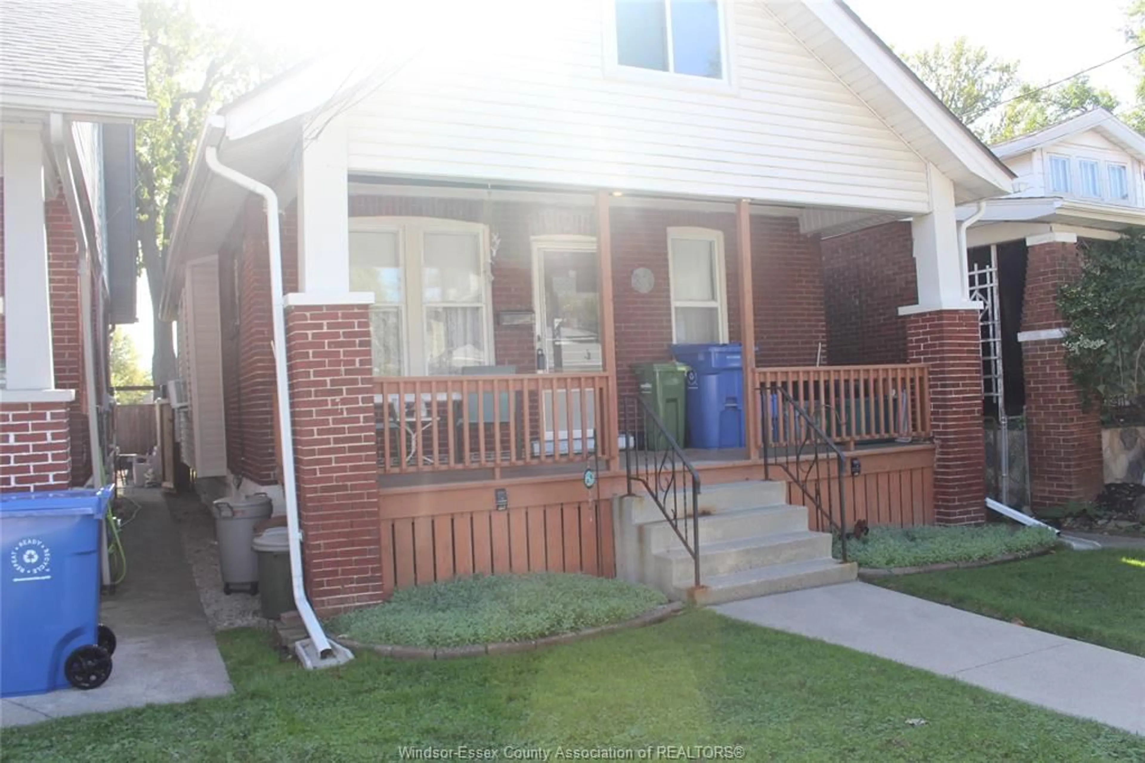 Home with brick exterior material, street for 585 ALLENDALE, Windsor Ontario N8X 2C4