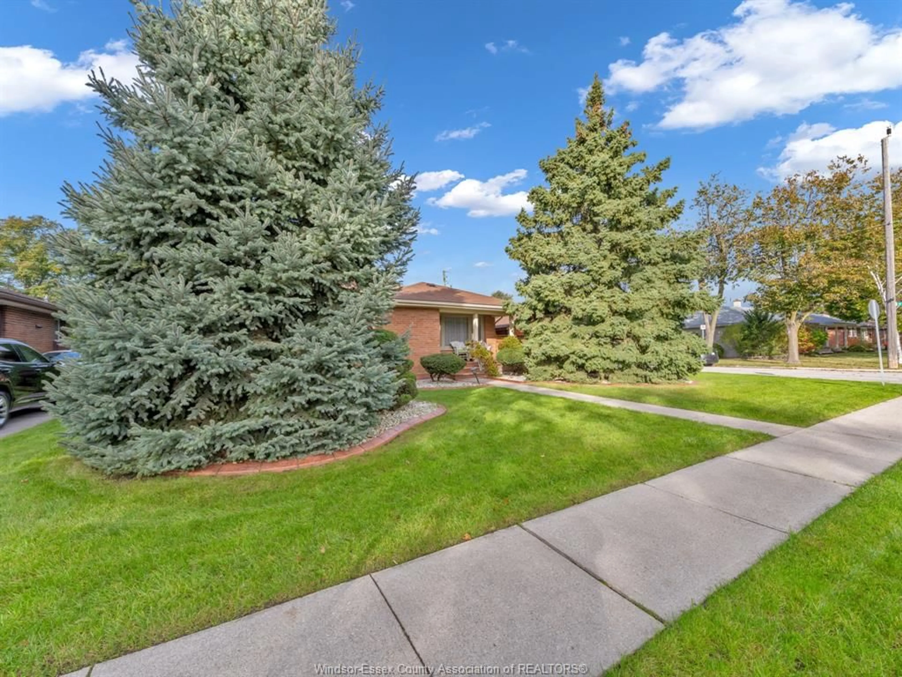 A pic from outside/outdoor area/front of a property/back of a property/a pic from drone, street for 1007 RIVERDALE Ave, Windsor Ontario N8S 4C5