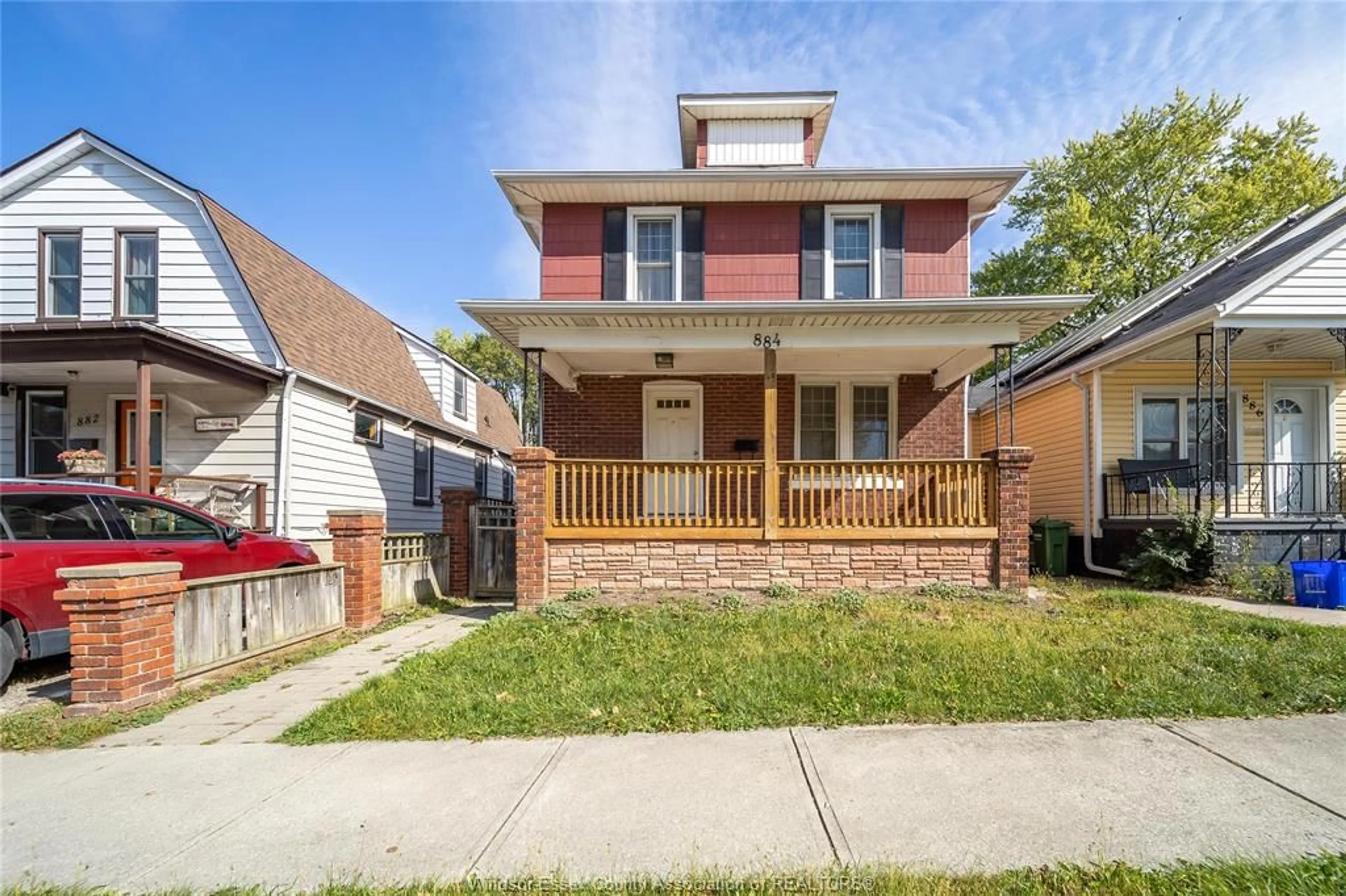 Home with brick exterior material, street for 884 JOS JANISSE Ave, Windsor Ontario N8Y 3A8